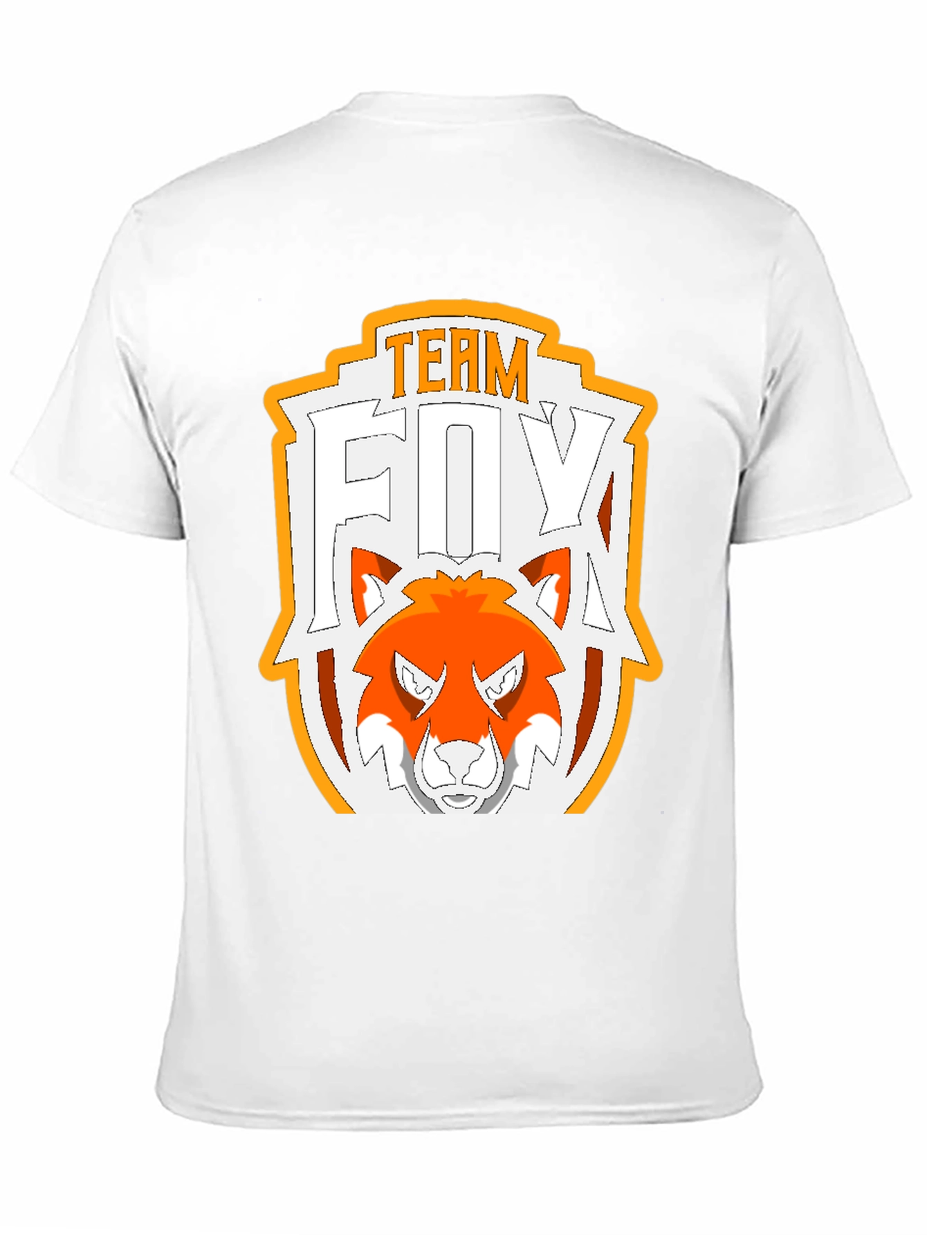 Team Fox Graphic Tee - Black Cotton T-Shirt