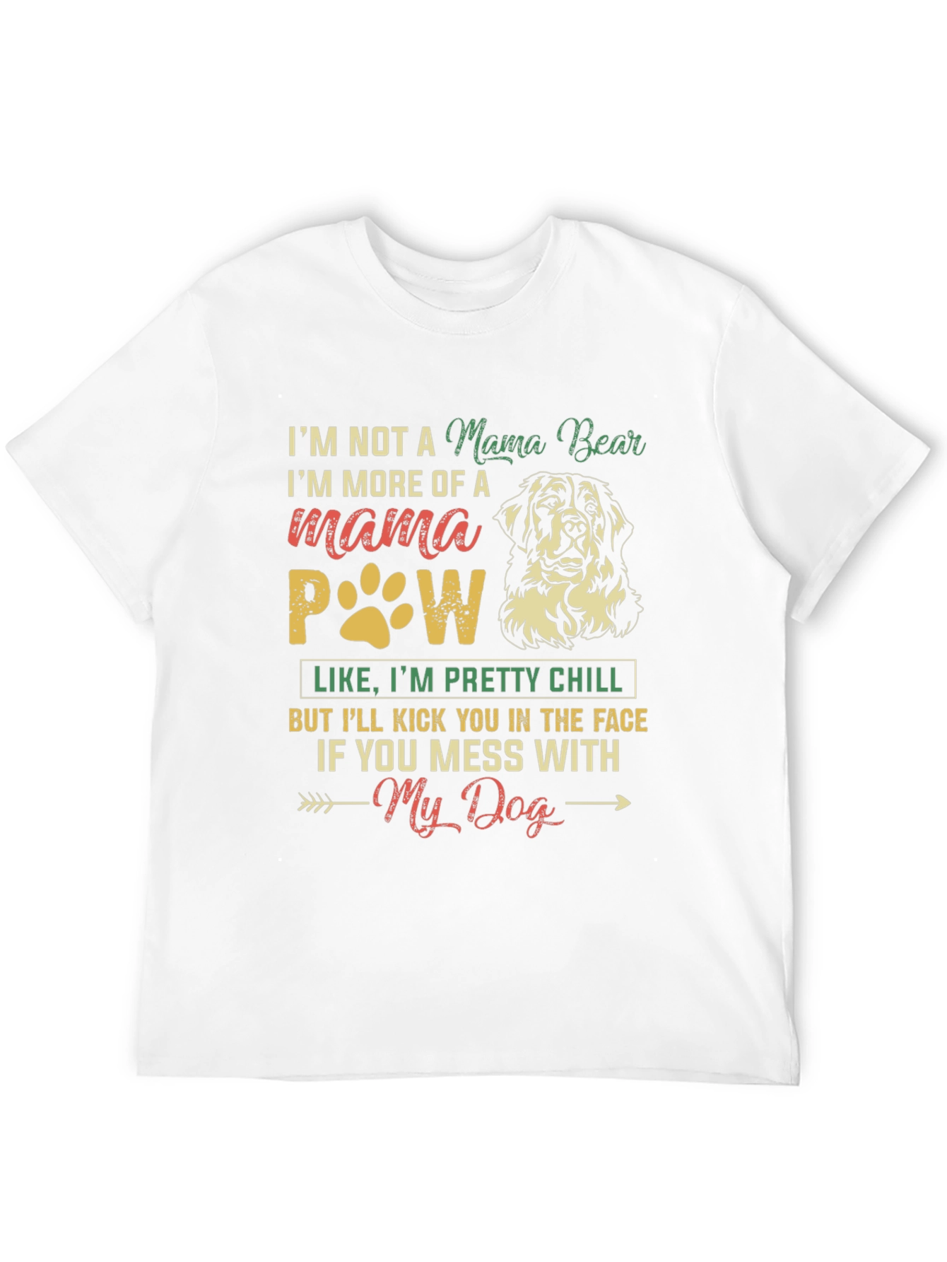 Mama Paw Dog Lover T-Shirt