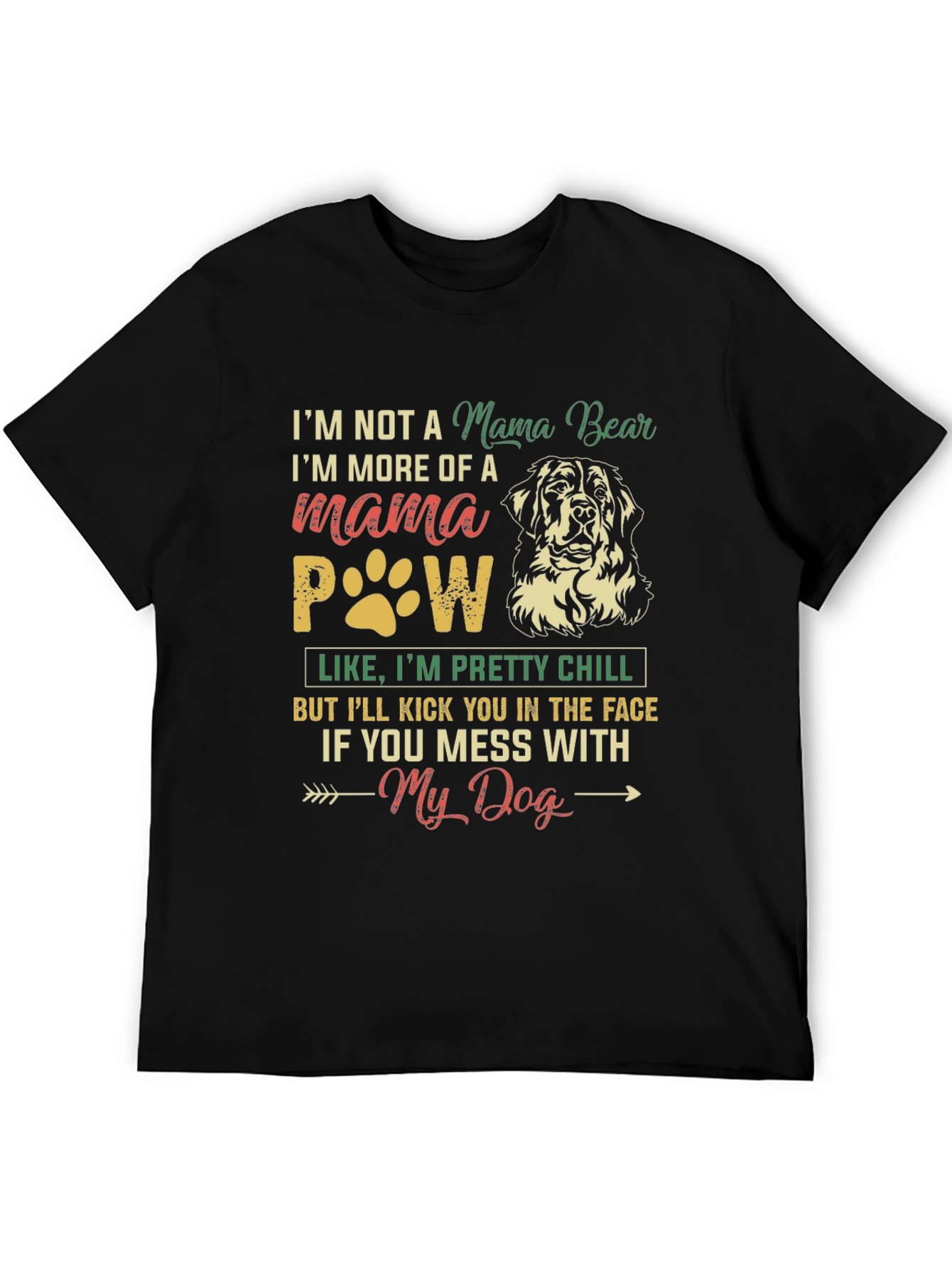 Mama Paw Dog Lover T-Shirt