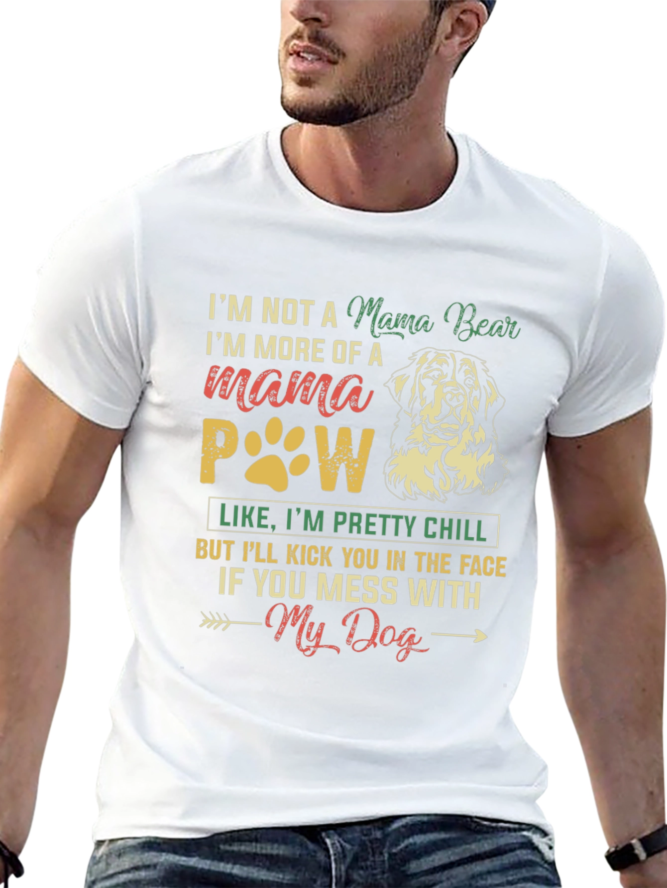 Mama Paw Dog Lover T-Shirt