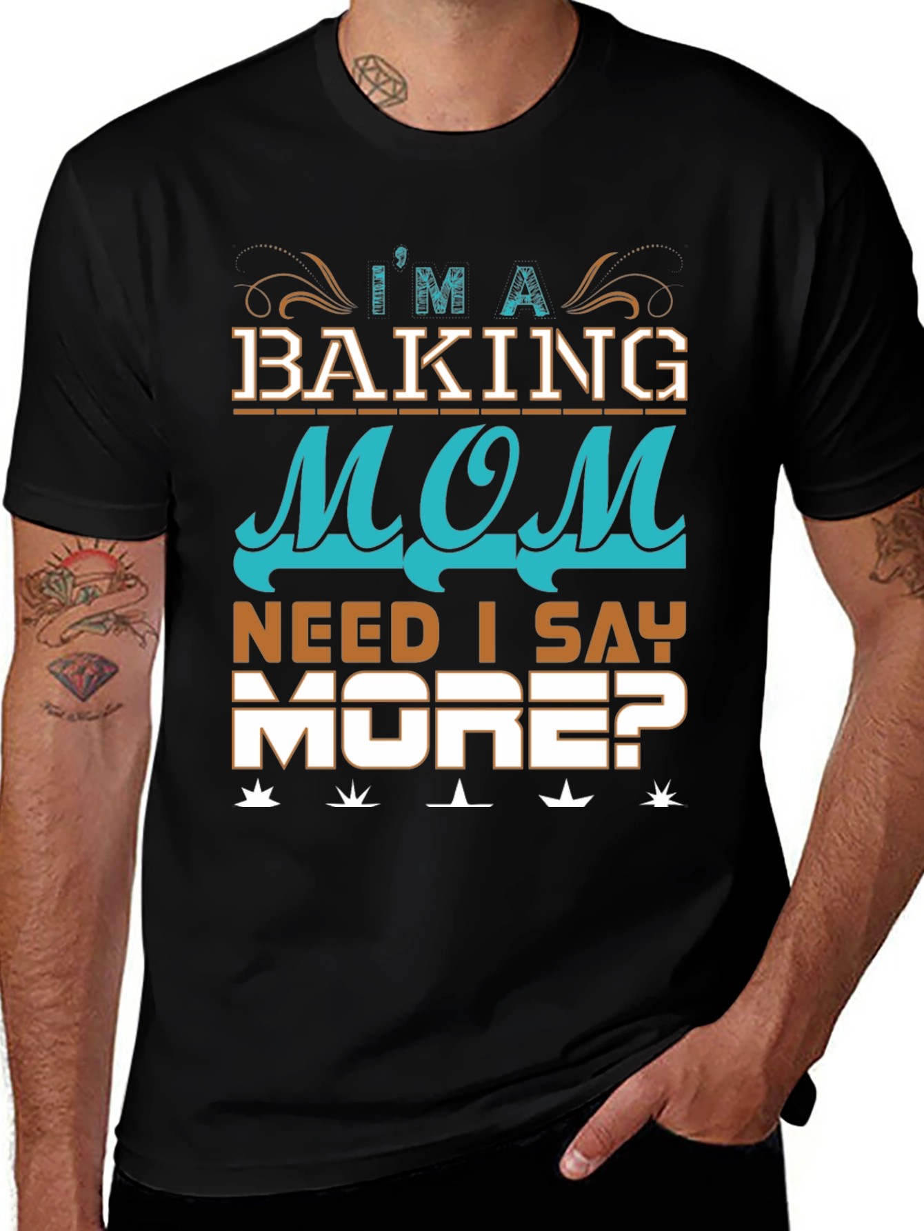 Baking Mom T-Shirt - Im A Baking Mom Tee