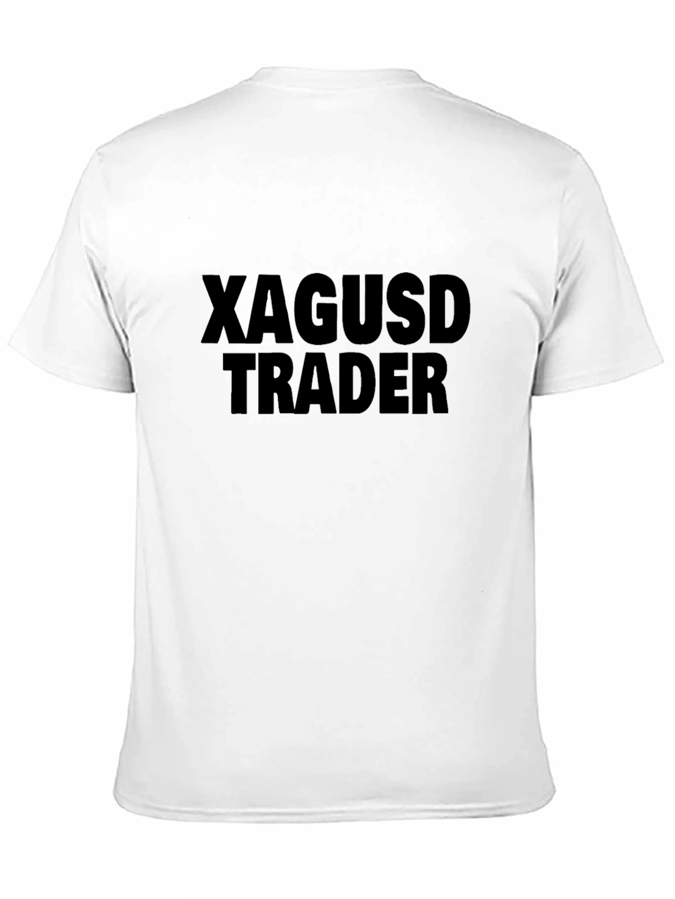 XAGUSD Trader Black T-Shirt
