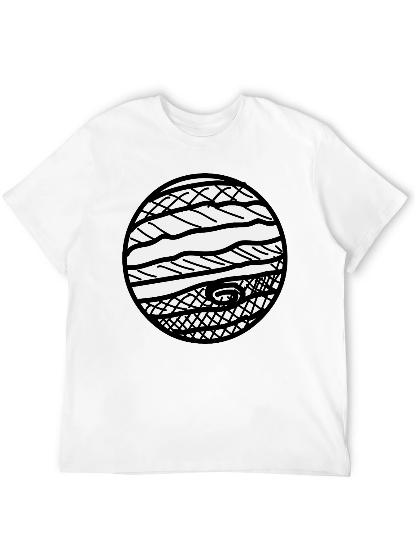 Graphic Tee - Abstract Circle Design