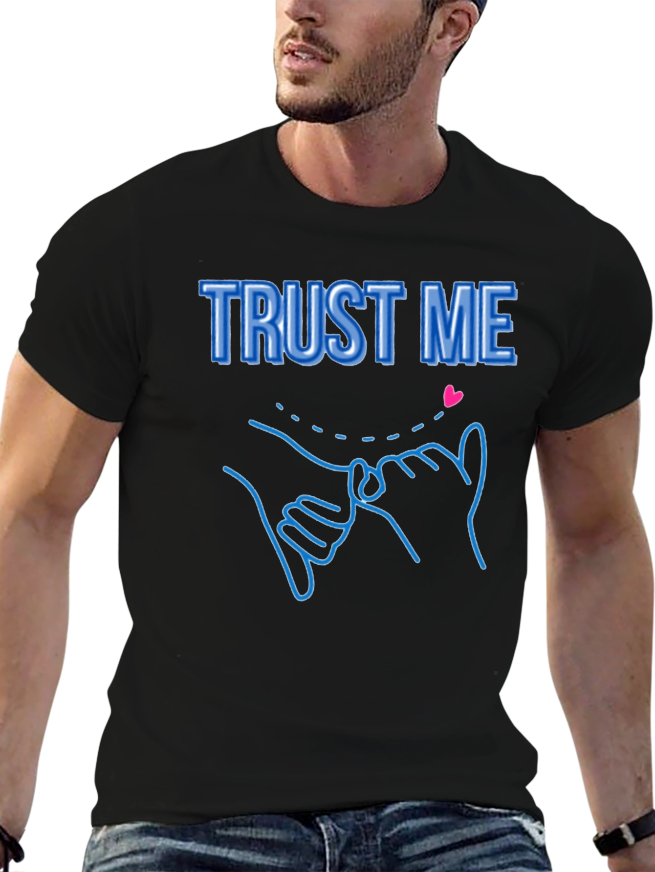 Trust Me Pinky Promise Graphic Tee