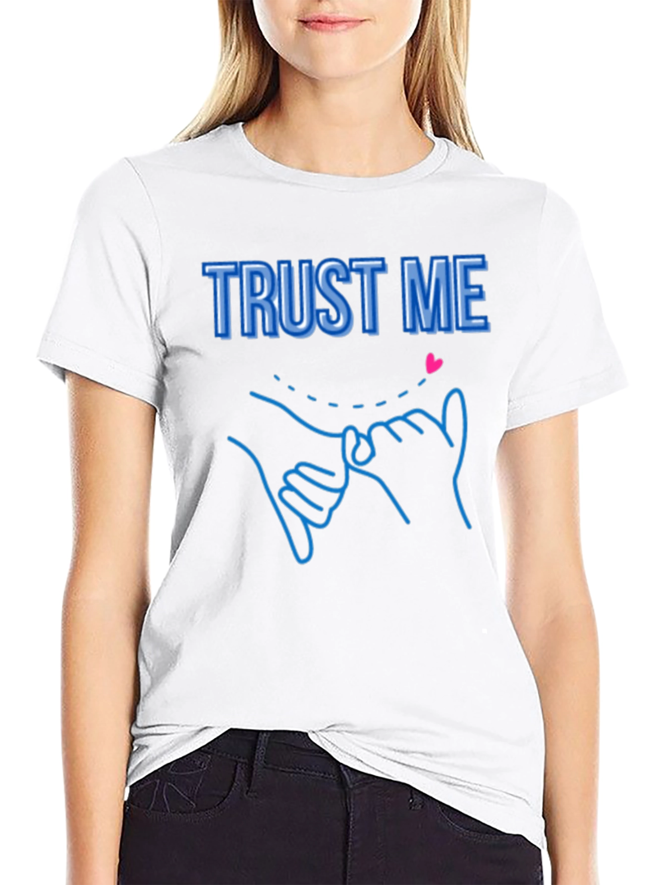Trust Me Pinky Promise Graphic Tee