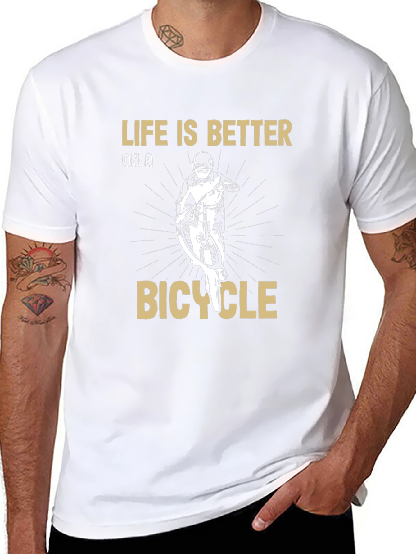 Life is Better on a Bicycle T-Shirt