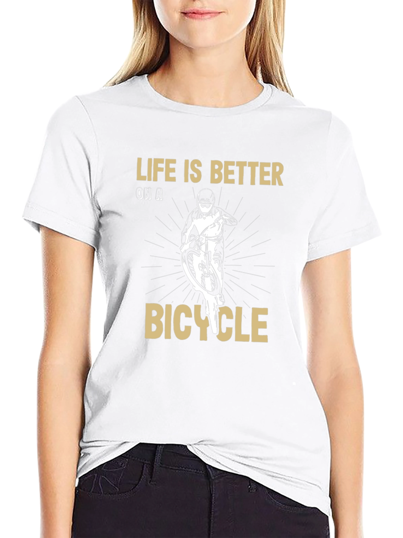 Life is Better on a Bicycle T-Shirt