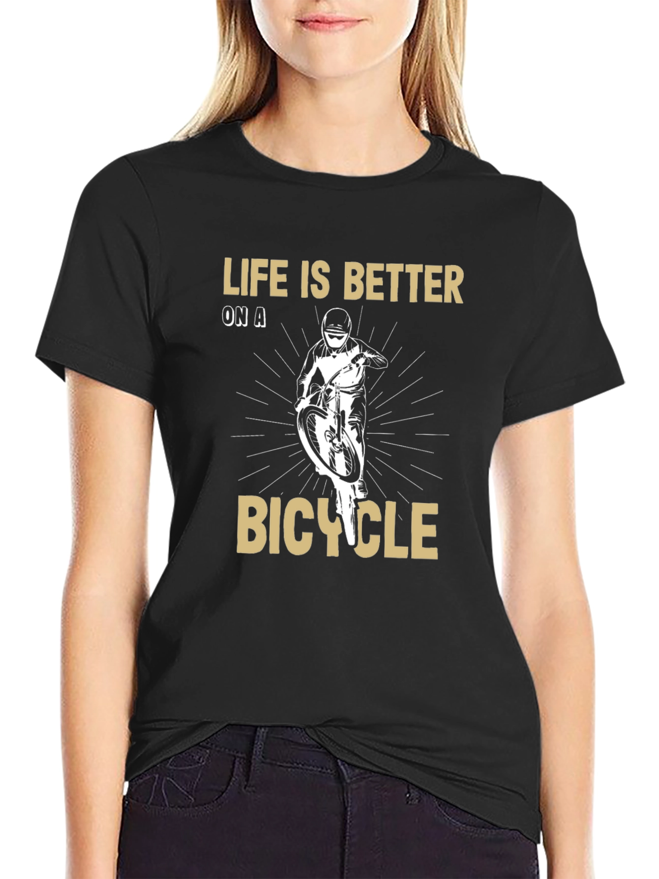 Life is Better on a Bicycle T-Shirt