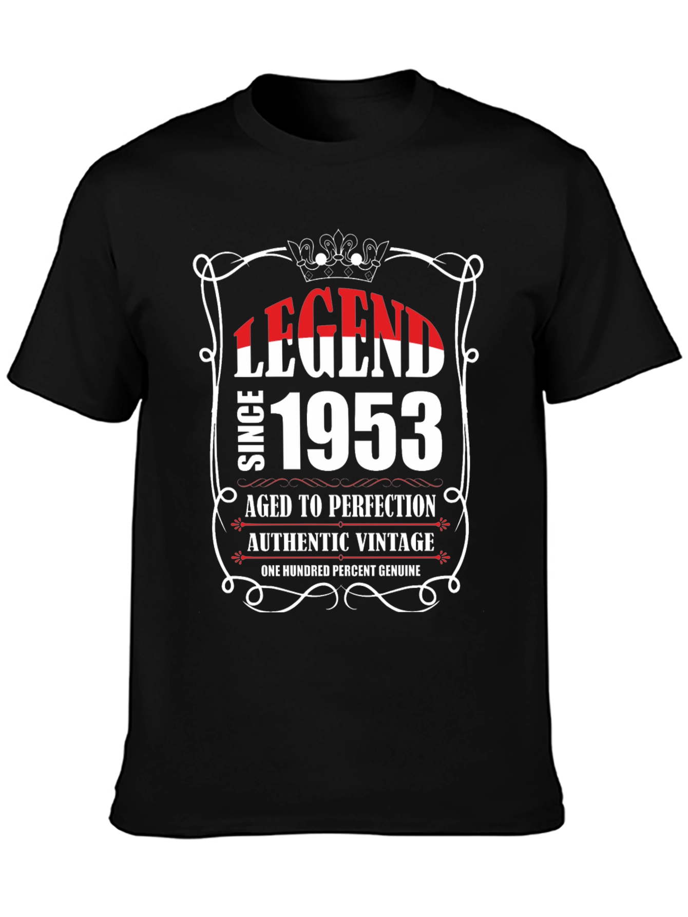 Legend Since 1953 Black Graphic Tee