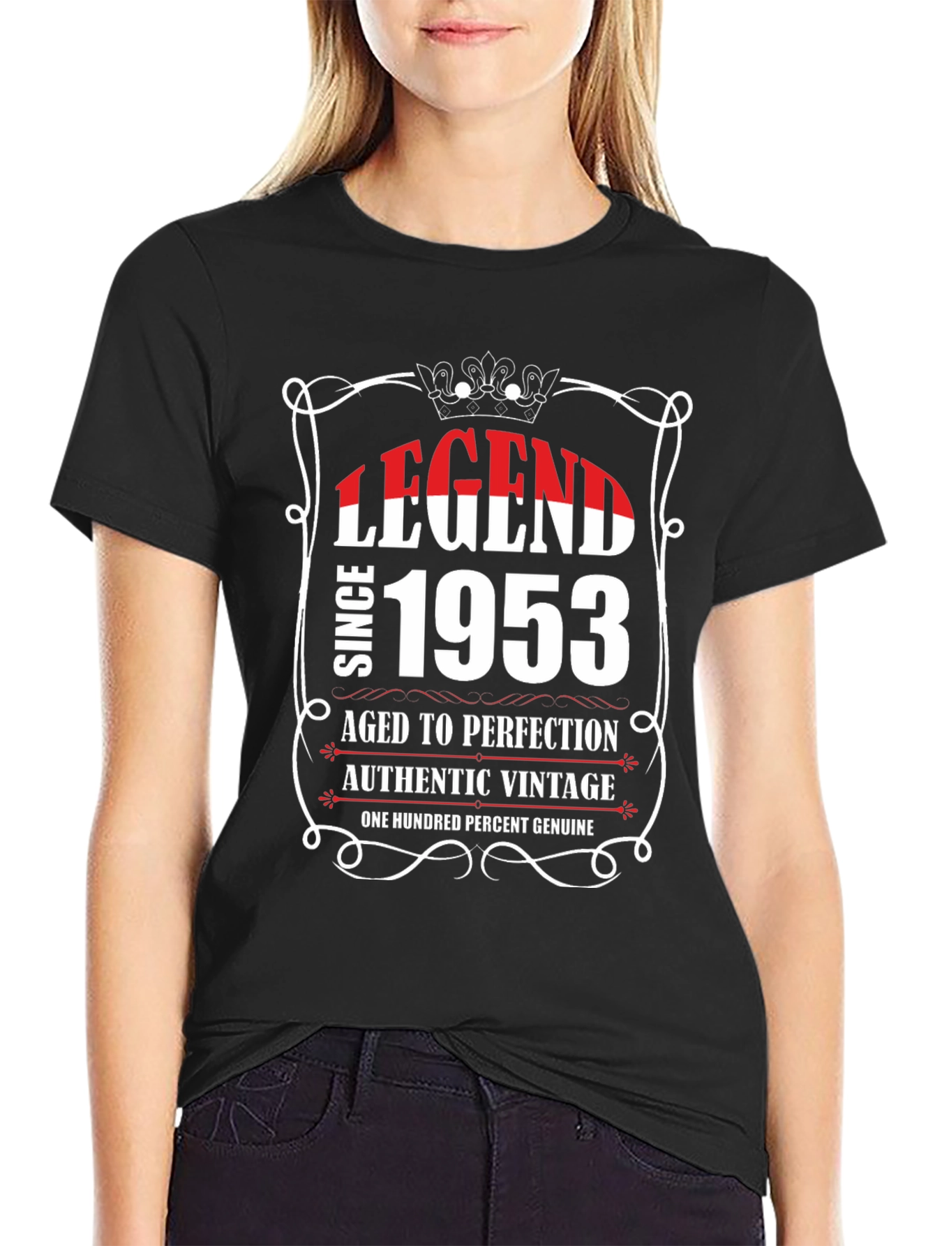 Legend Since 1953 Black Graphic Tee