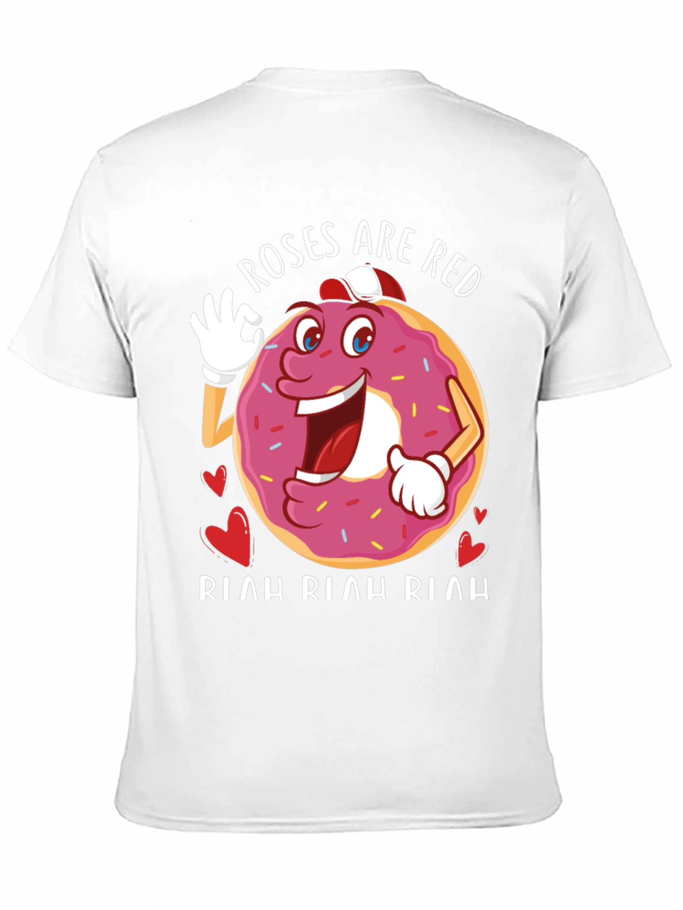 Roses Are Red Donut T-Shirt