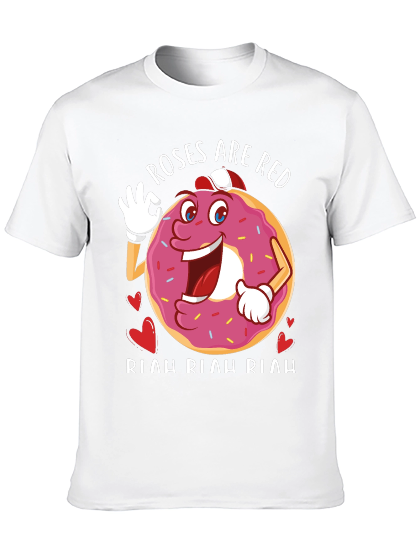 Roses Are Red Donut T-Shirt
