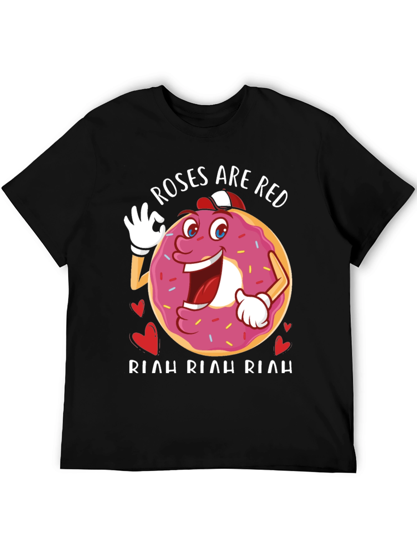 Roses Are Red Donut T-Shirt