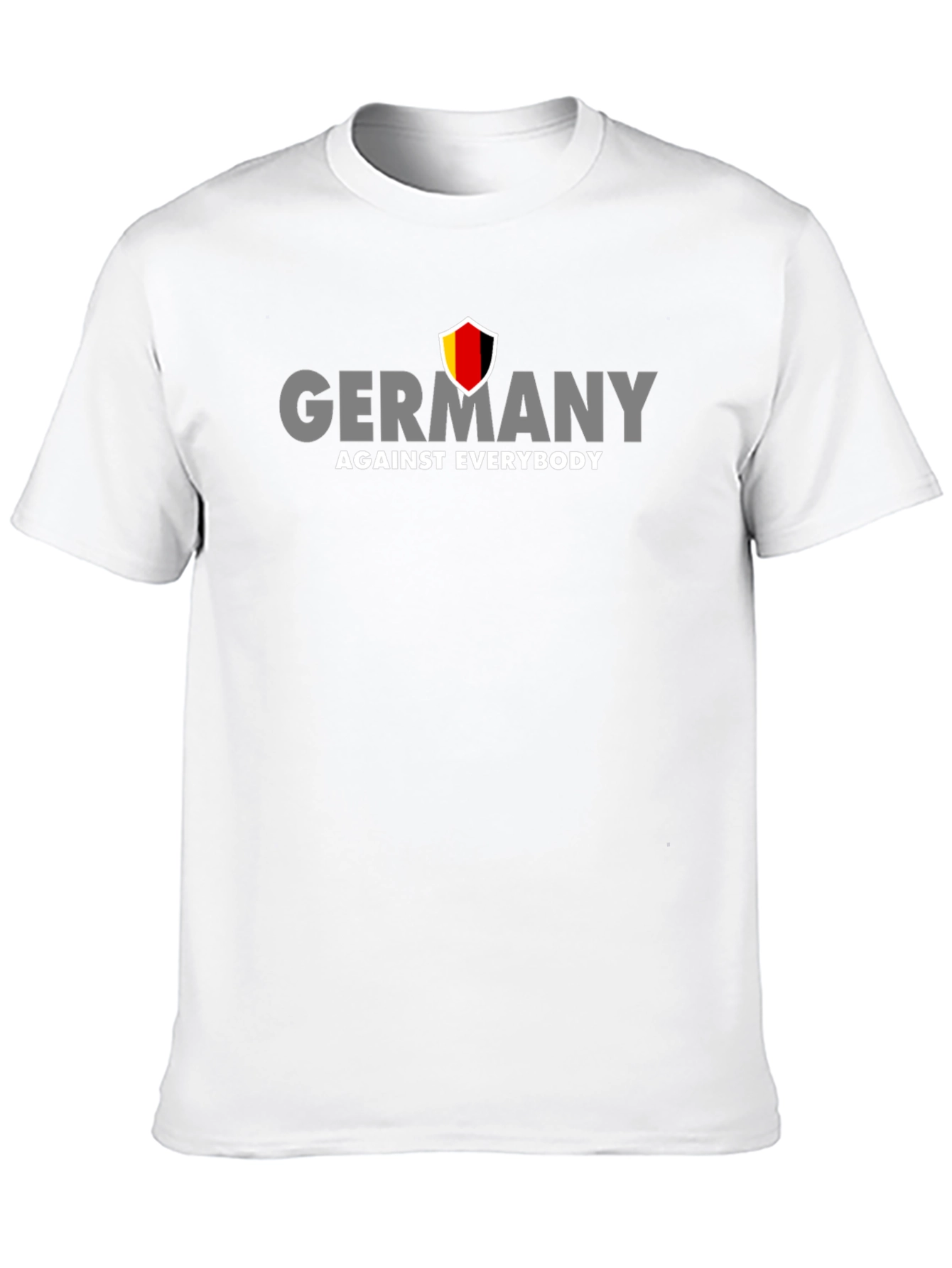 Germany Against Everybody Black T-Shirt