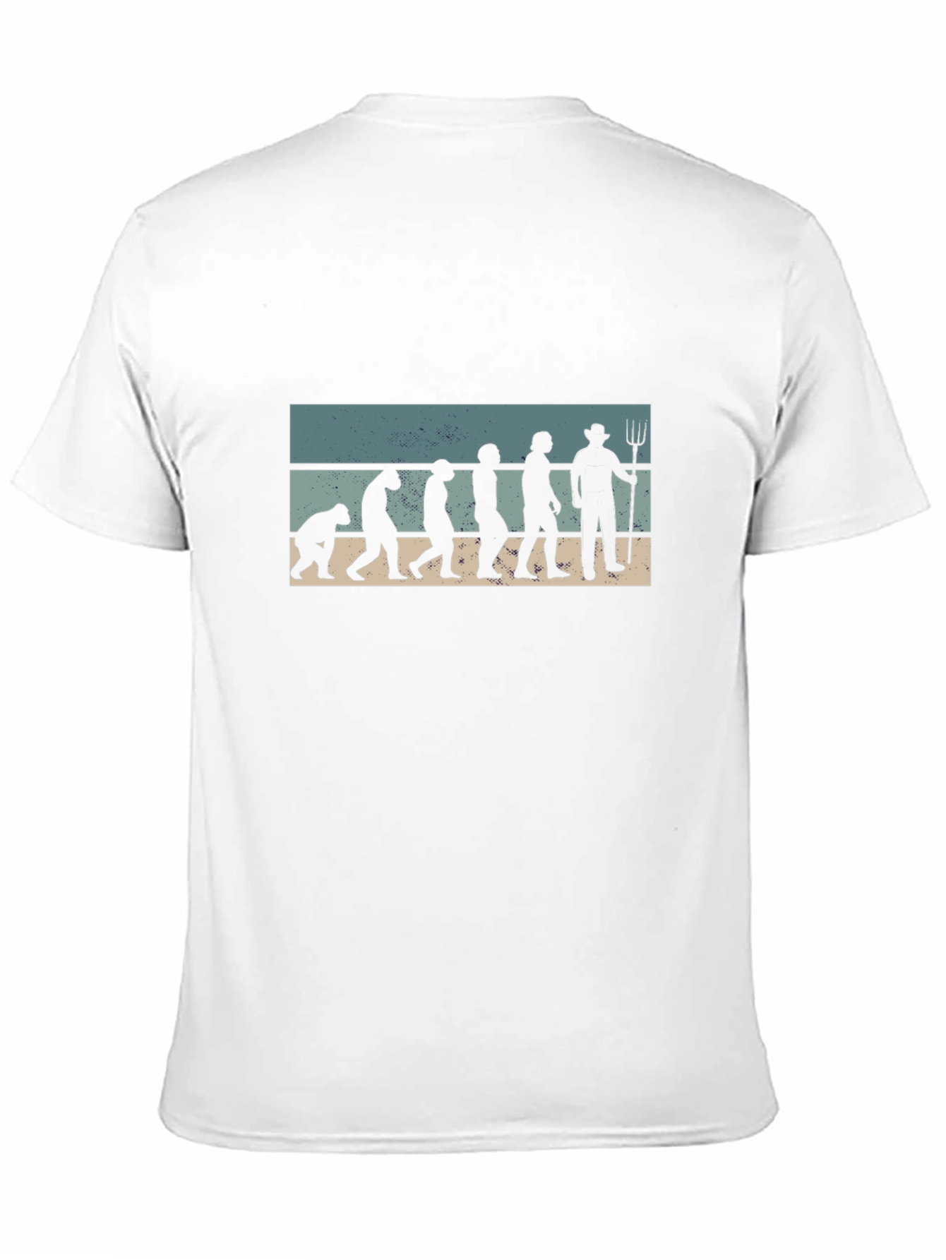 Farmer Evolution T-Shirt - Black Cotton Blend