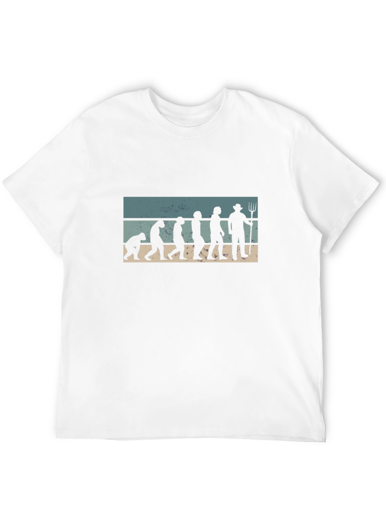 Farmer Evolution T-Shirt - Black Cotton Blend
