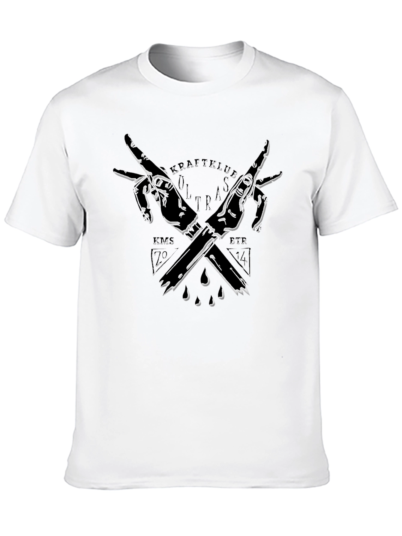 Graphic Print T-Shirt - Edgy Streetwear Design