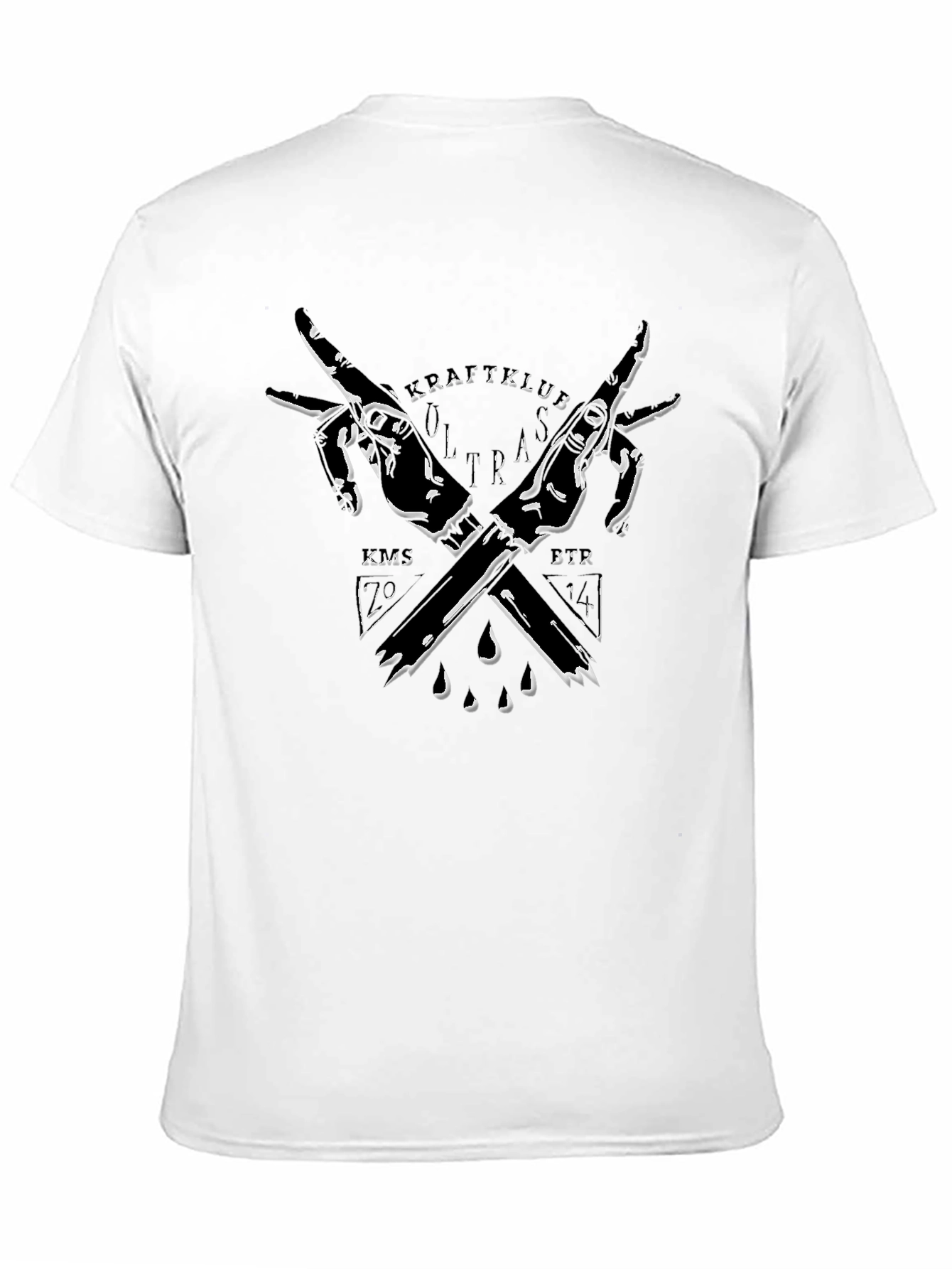 Graphic Print T-Shirt - Edgy Streetwear Design