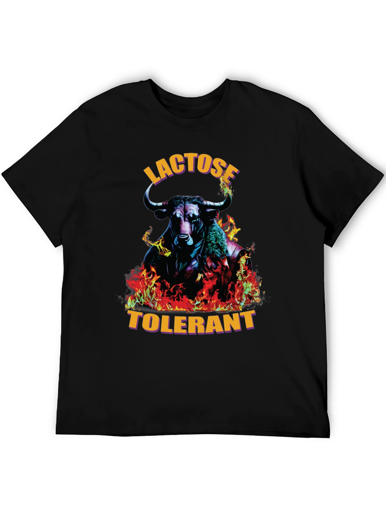 Lactose Tolerant Bull Graphic Tee