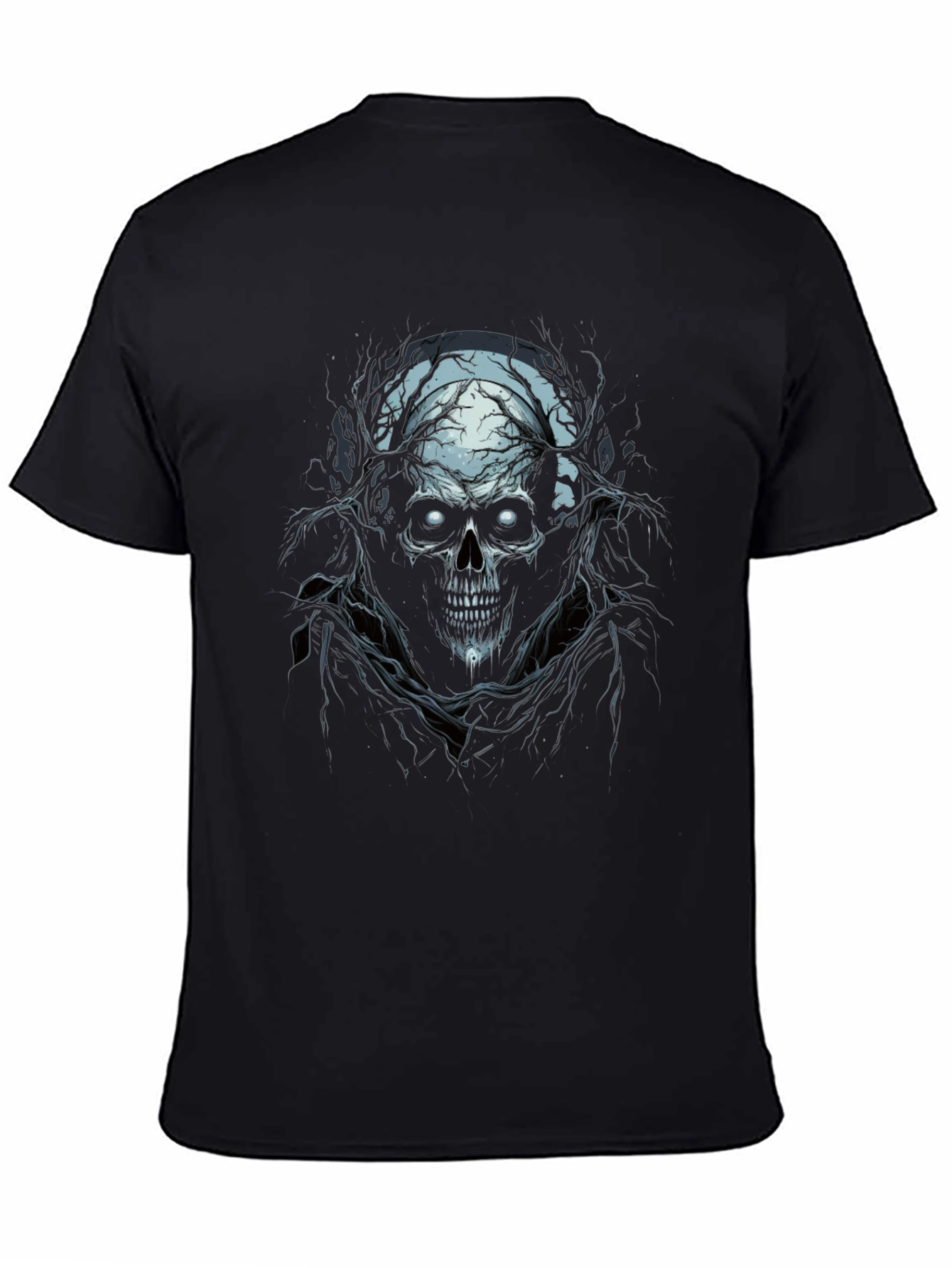 Skull Graphic Tee - Dark & Edgy Design
