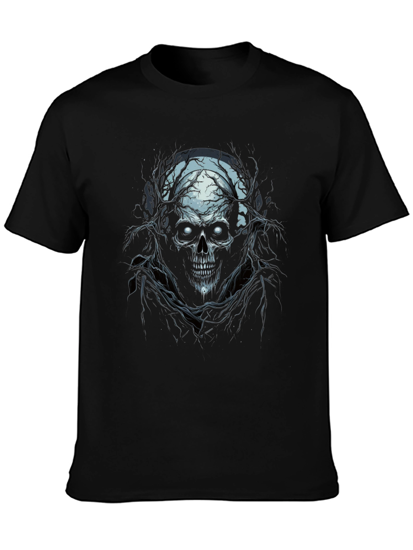 Skull Graphic Tee - Dark & Edgy Design