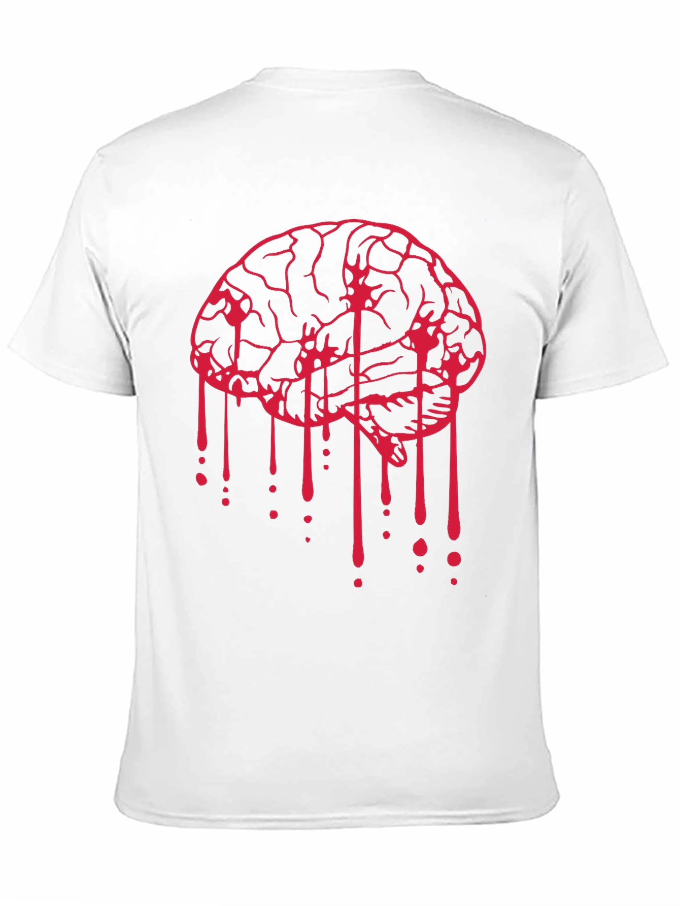 Bleeding Brain Graphic Tee - Black