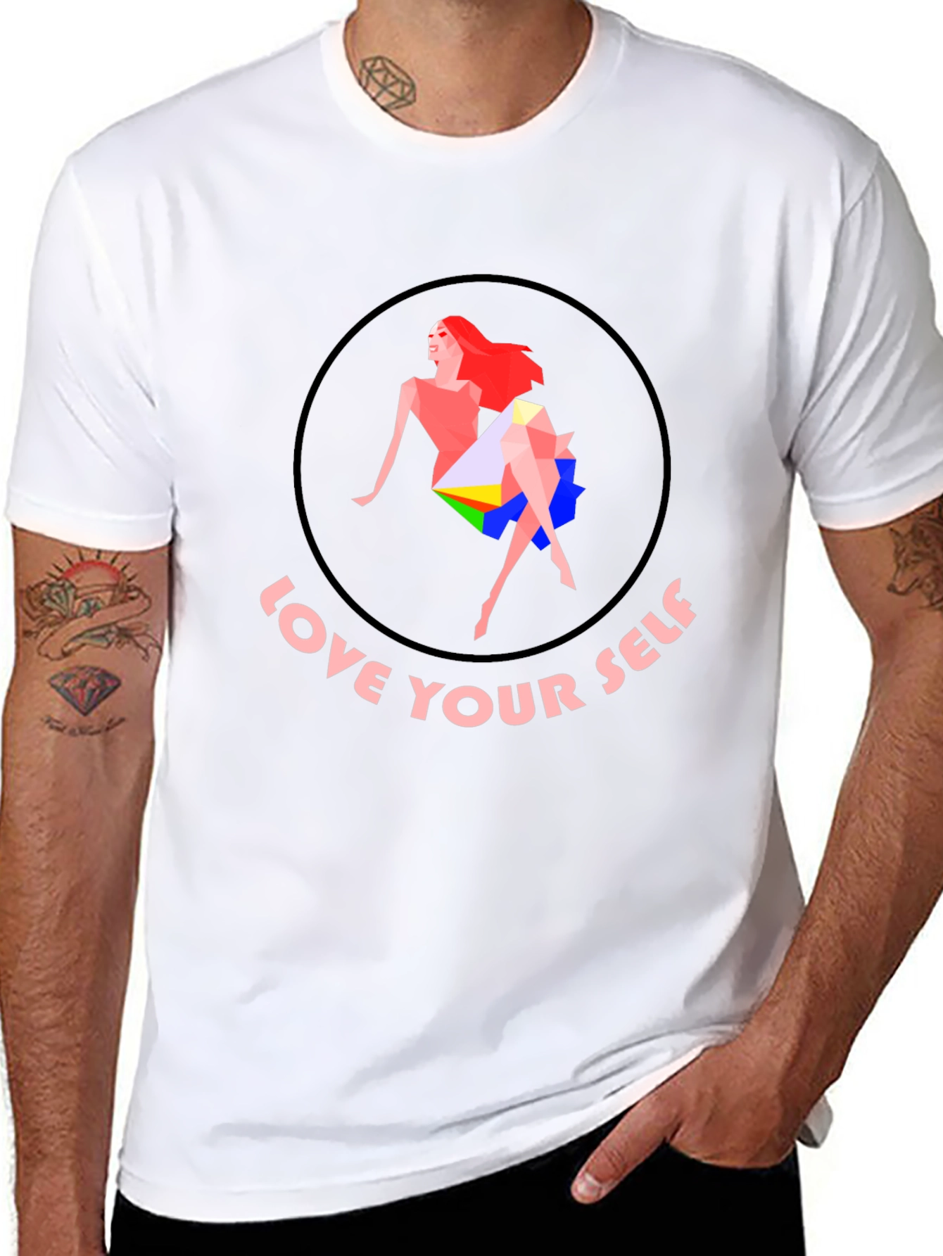 Love Yourself Graphic Tee - Stylish Black T-Shirt