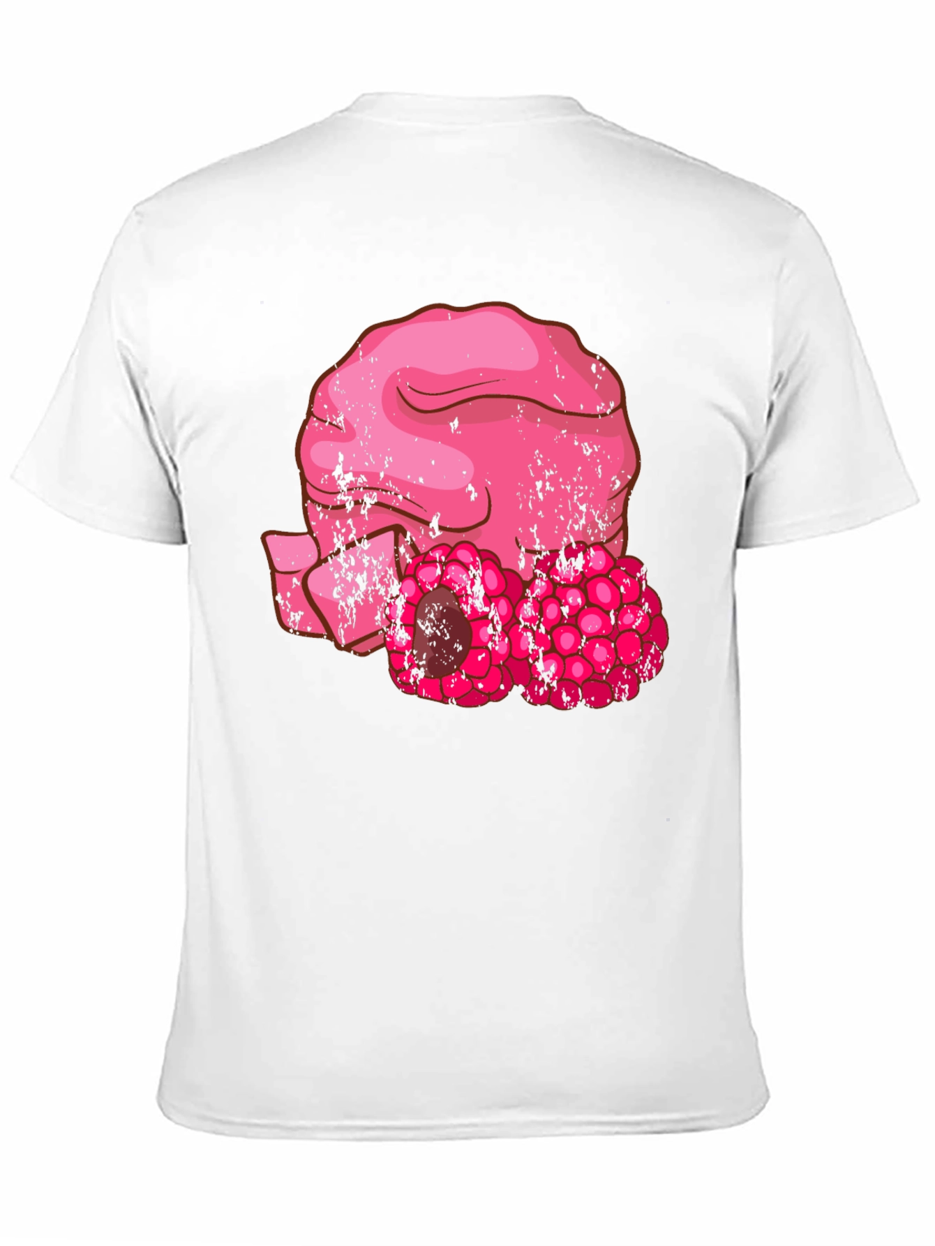 Raspberry T-Shirt - Unique Fruity Design