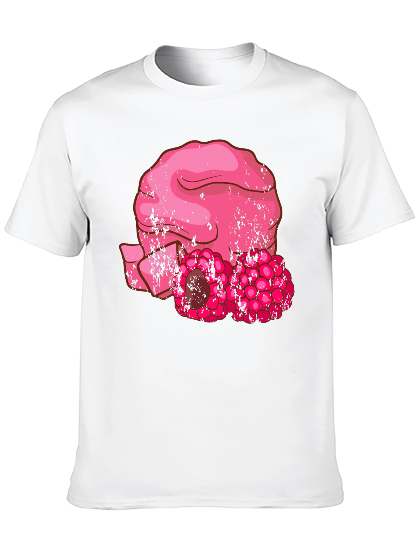 Raspberry T-Shirt - Unique Fruity Design