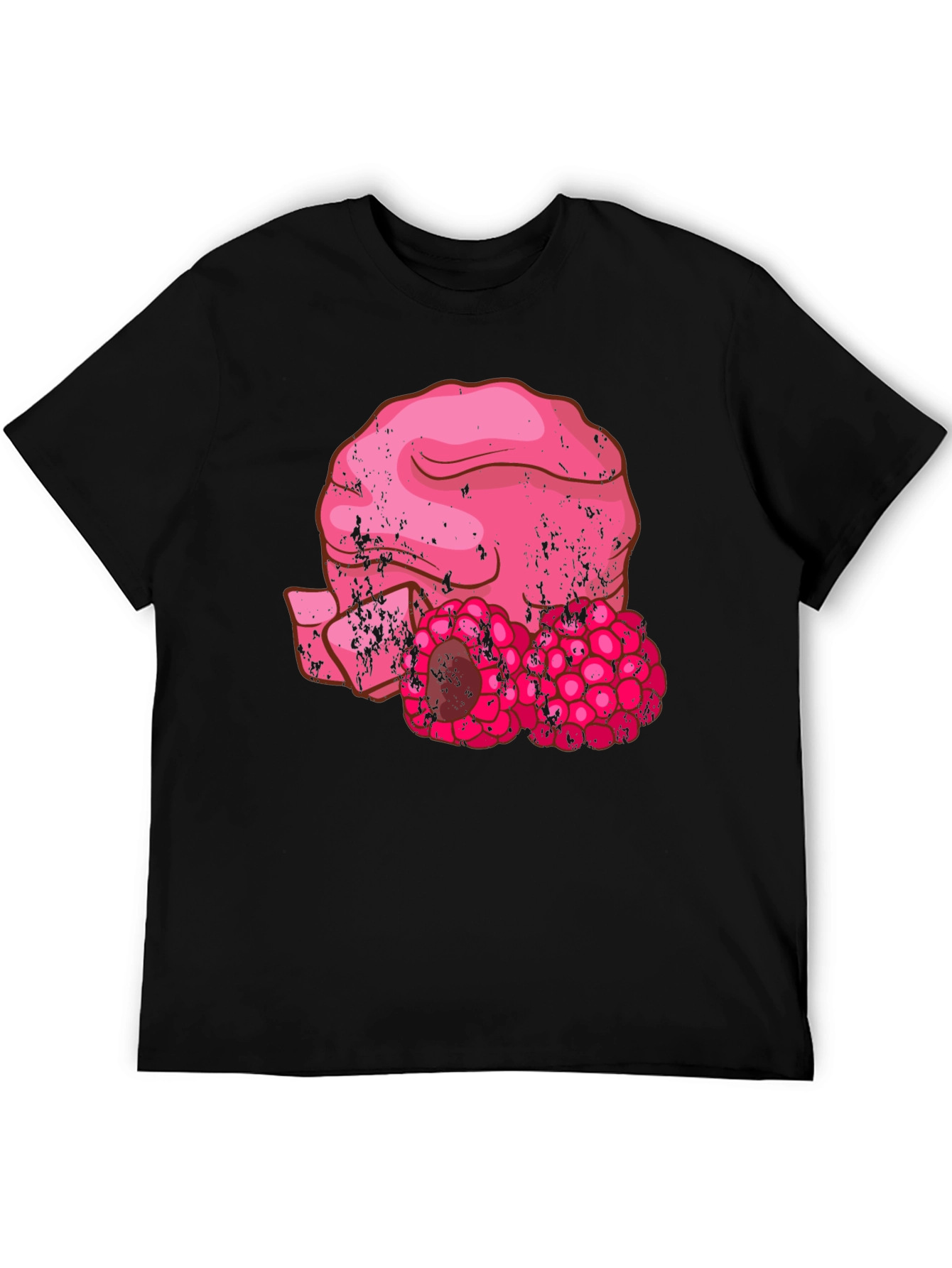 Raspberry T-Shirt - Unique Fruity Design