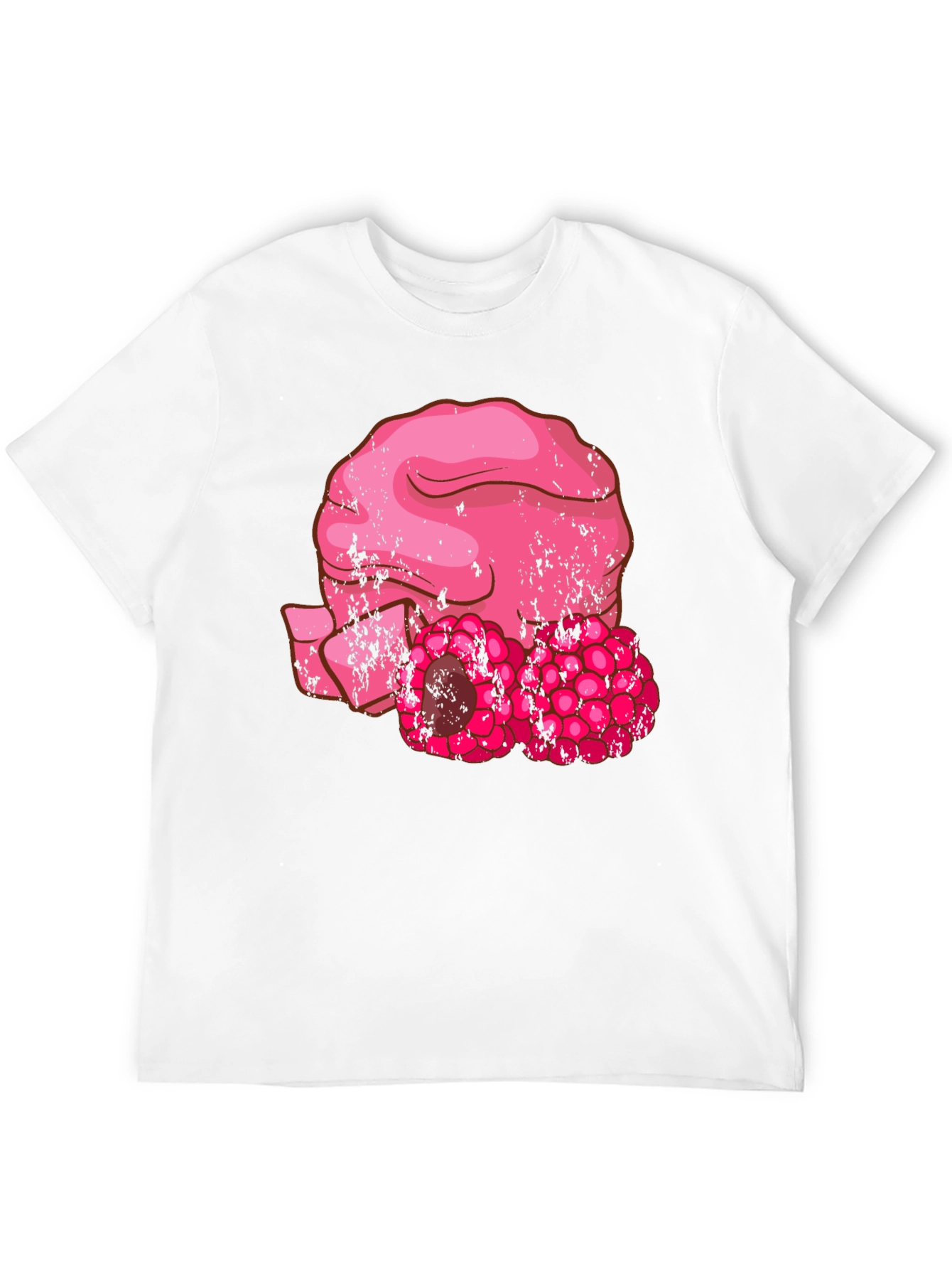 Raspberry T-Shirt - Unique Fruity Design