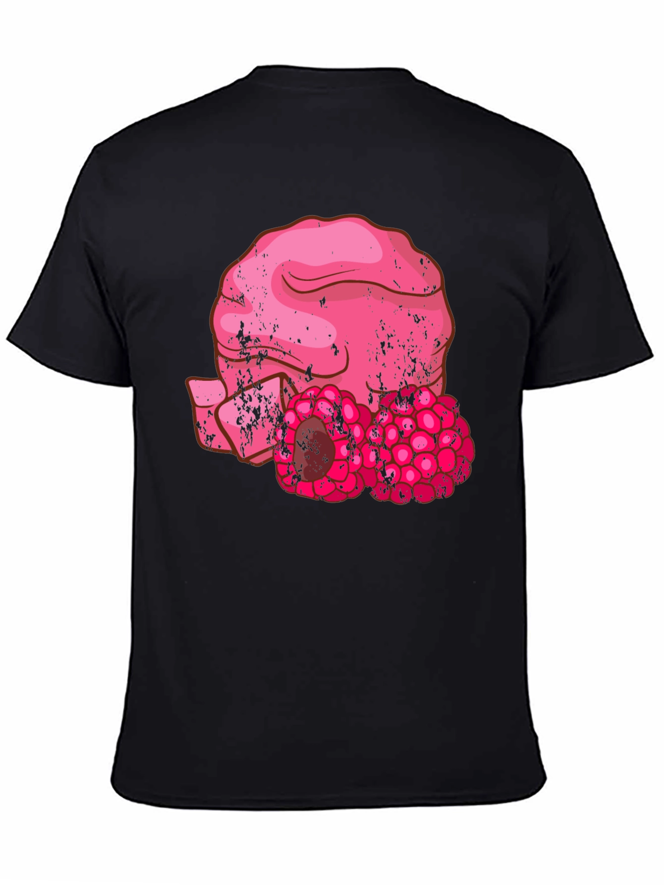 Raspberry T-Shirt - Unique Fruity Design