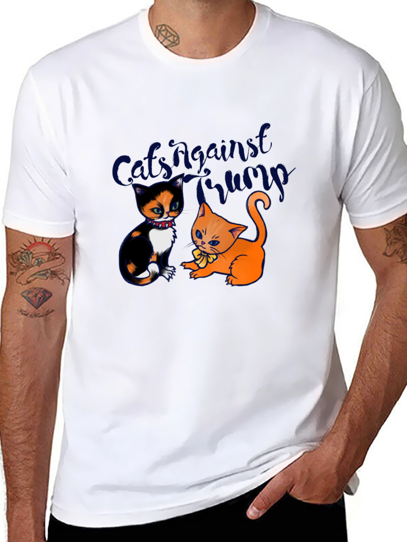 Cats Against Trump T-Shirt