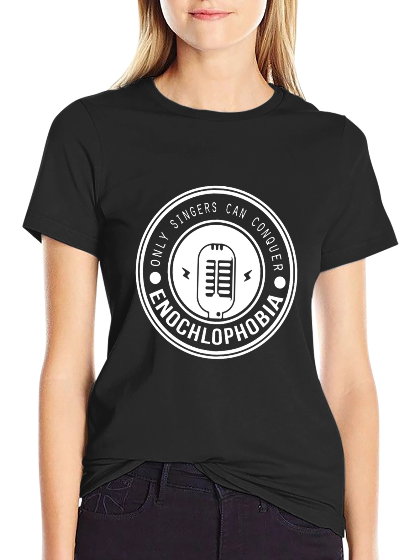 Singers Can Conquer Enochlophobia T-Shirt