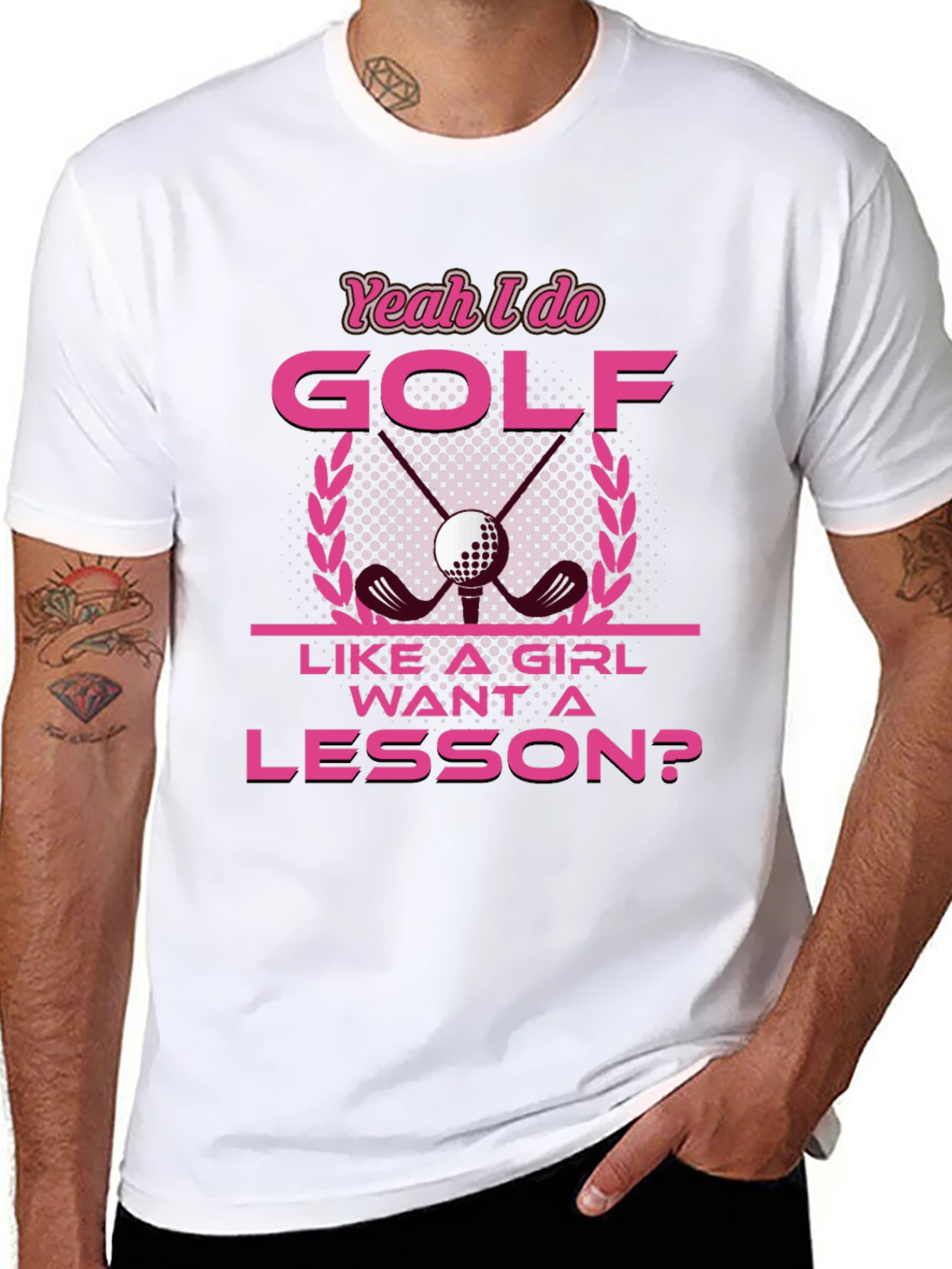 Yeah I Do Golf Like A Girl T-Shirt