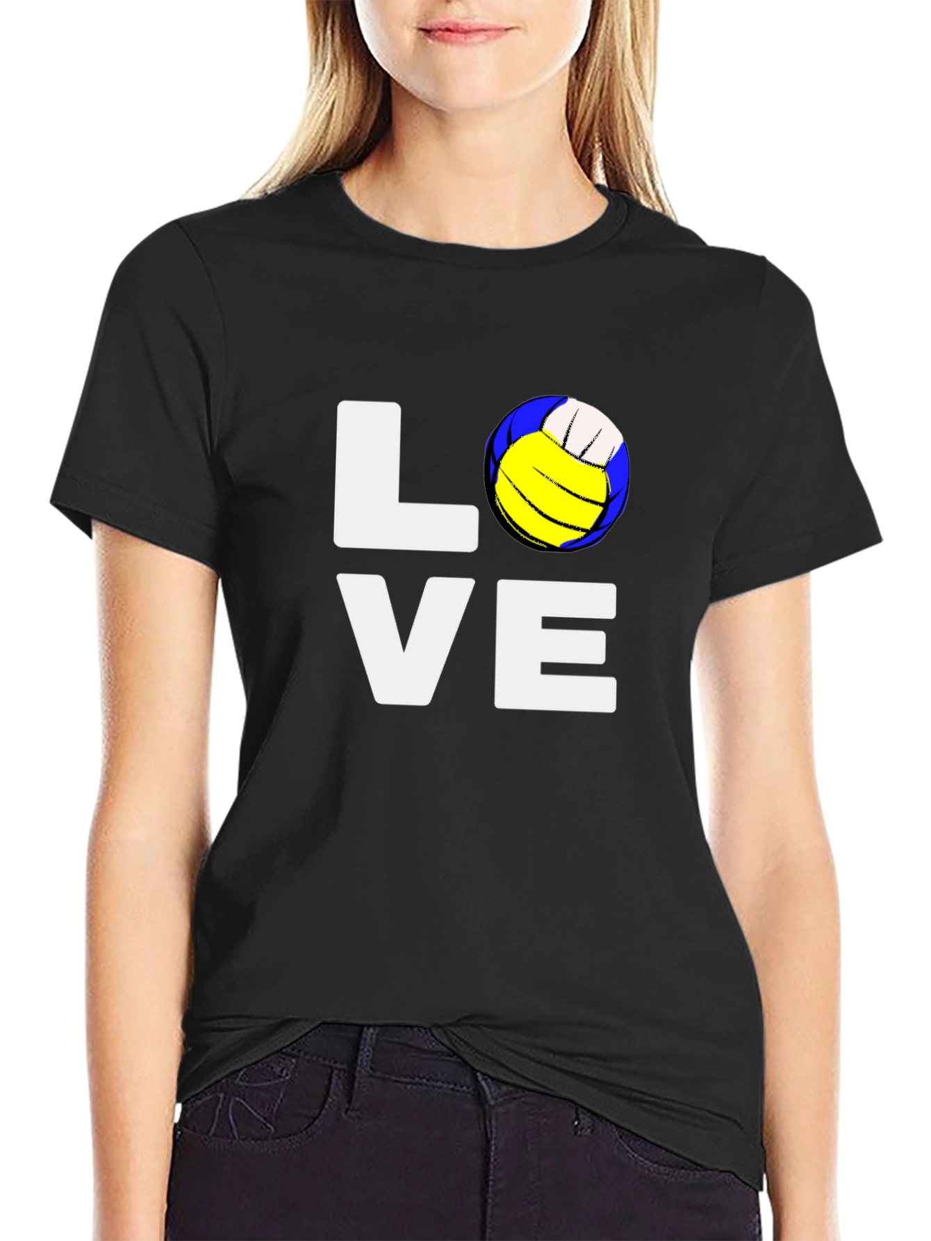 Love Volleyball Graphic T-Shirt - Soft Cotton Tee