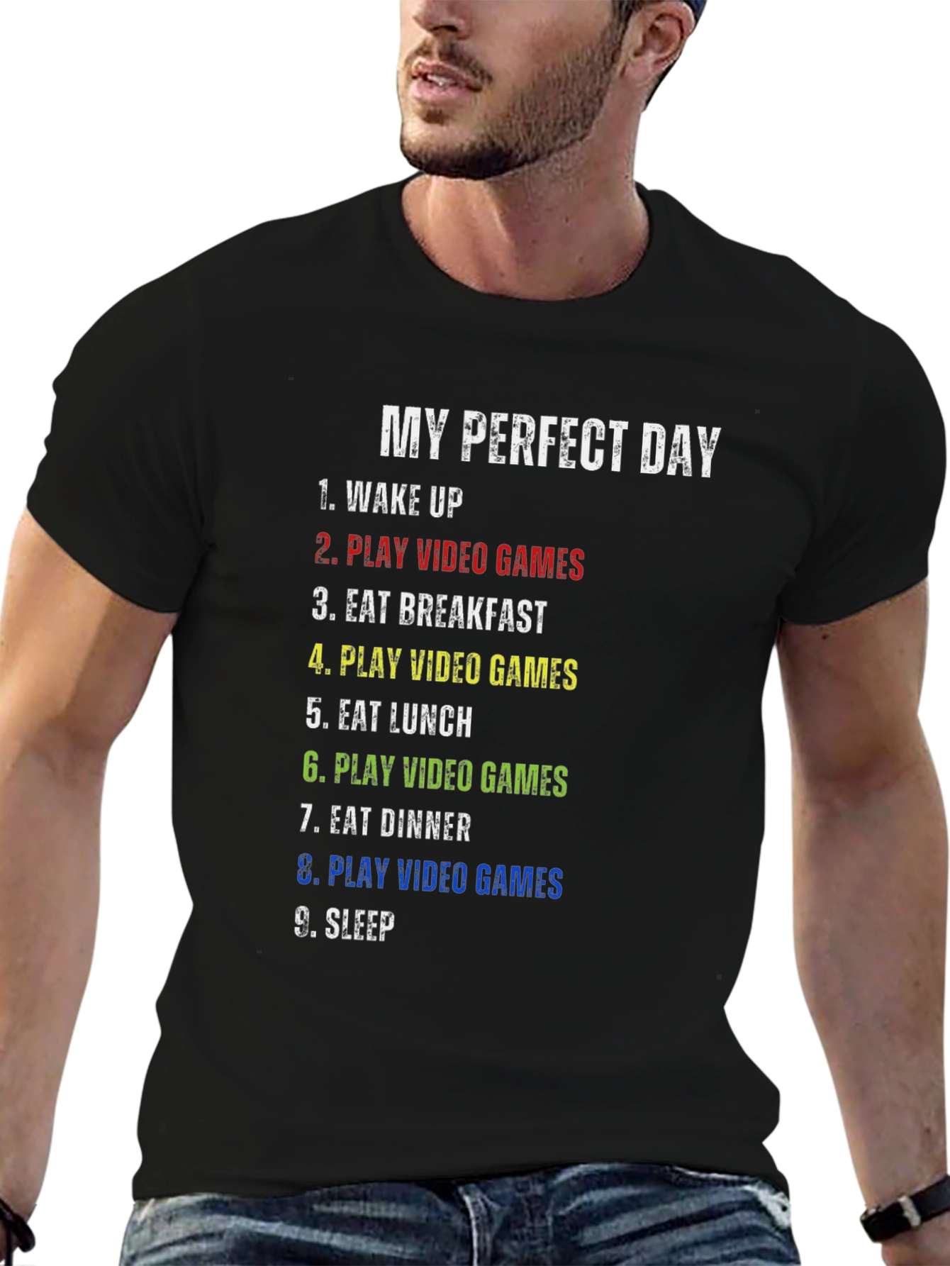 My Perfect Day Gamer T-Shirt