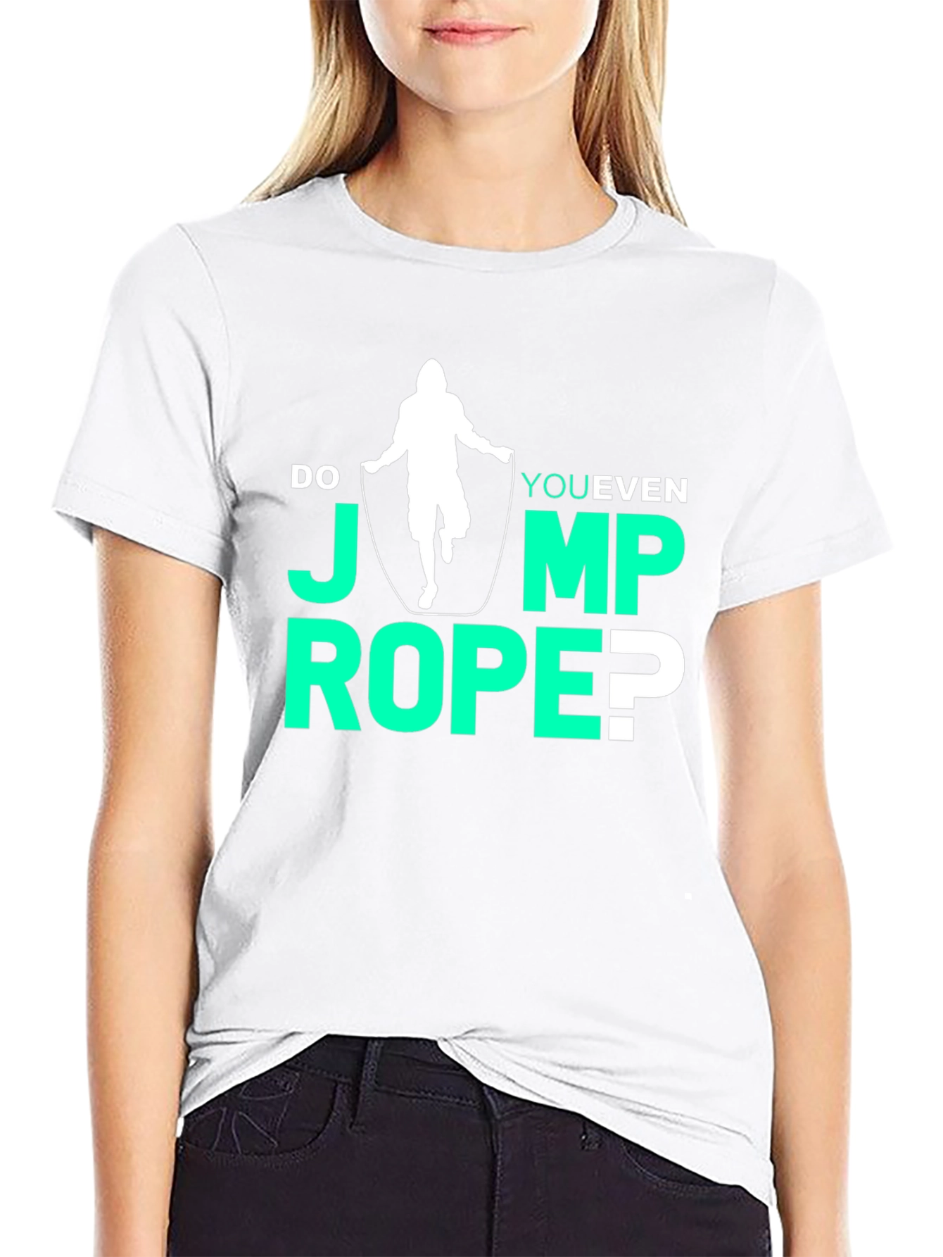Do You Even Jump Rope T-Shirt - Black