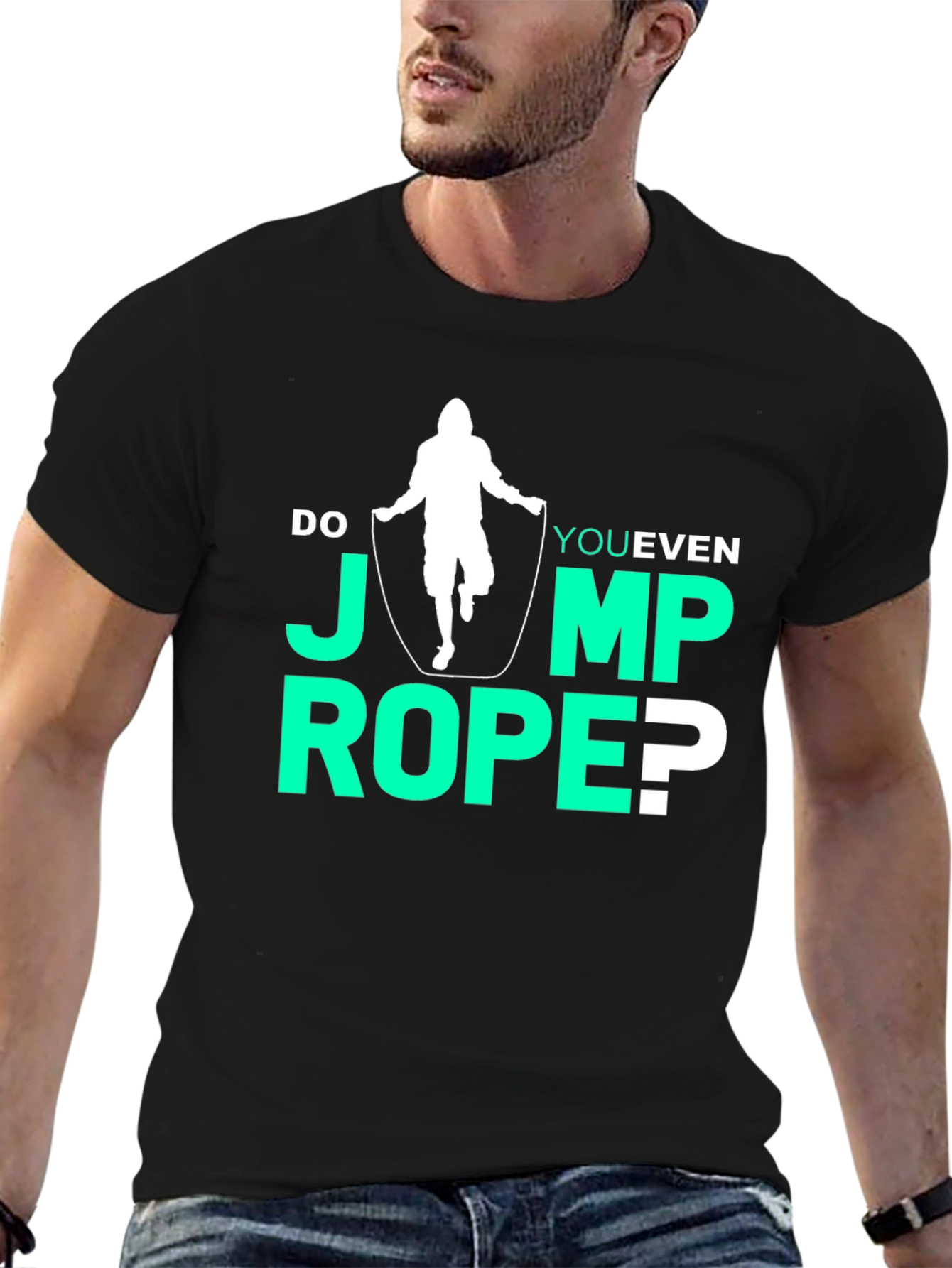 Do You Even Jump Rope T-Shirt - Black