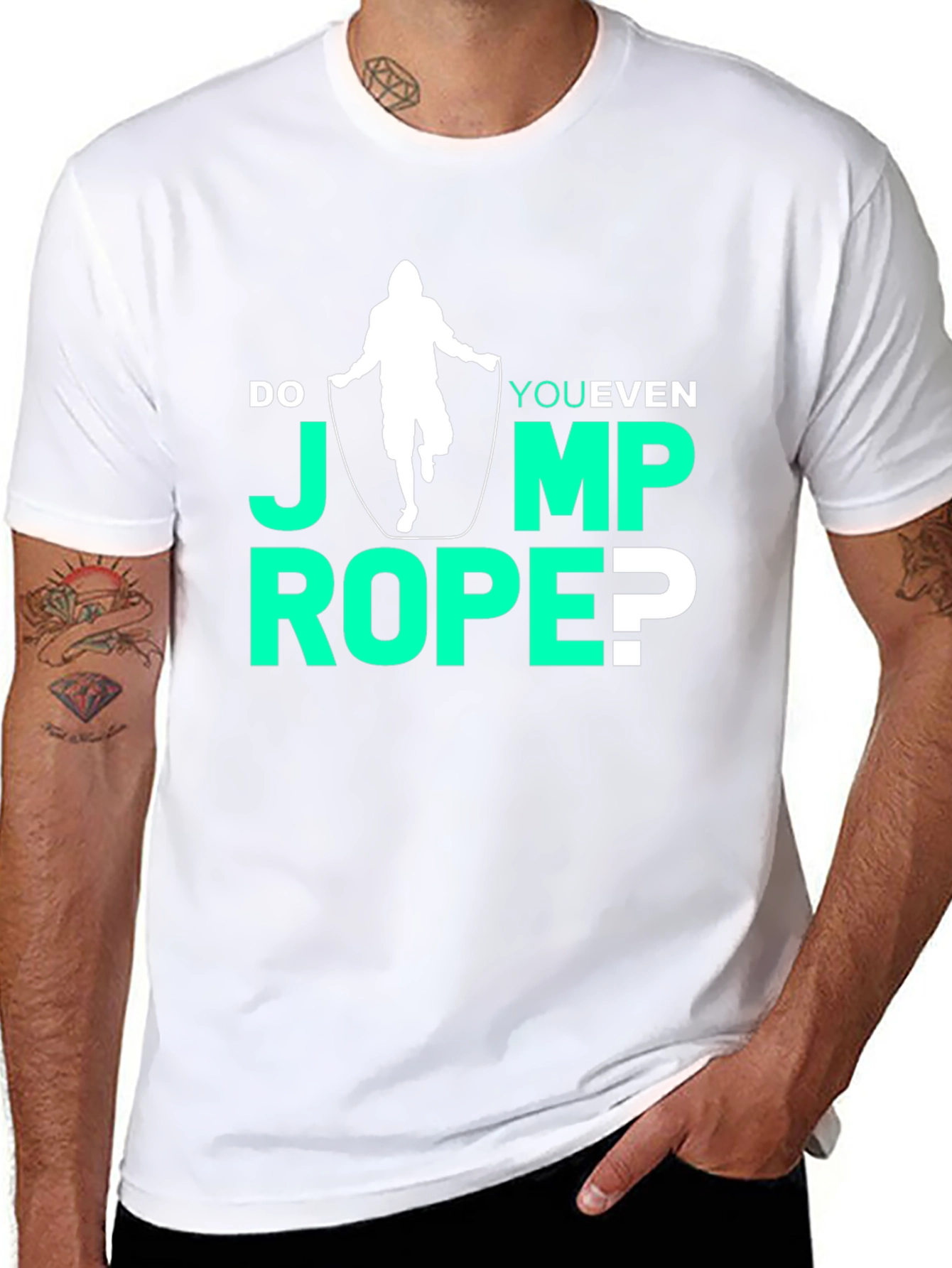 Do You Even Jump Rope T-Shirt - Black
