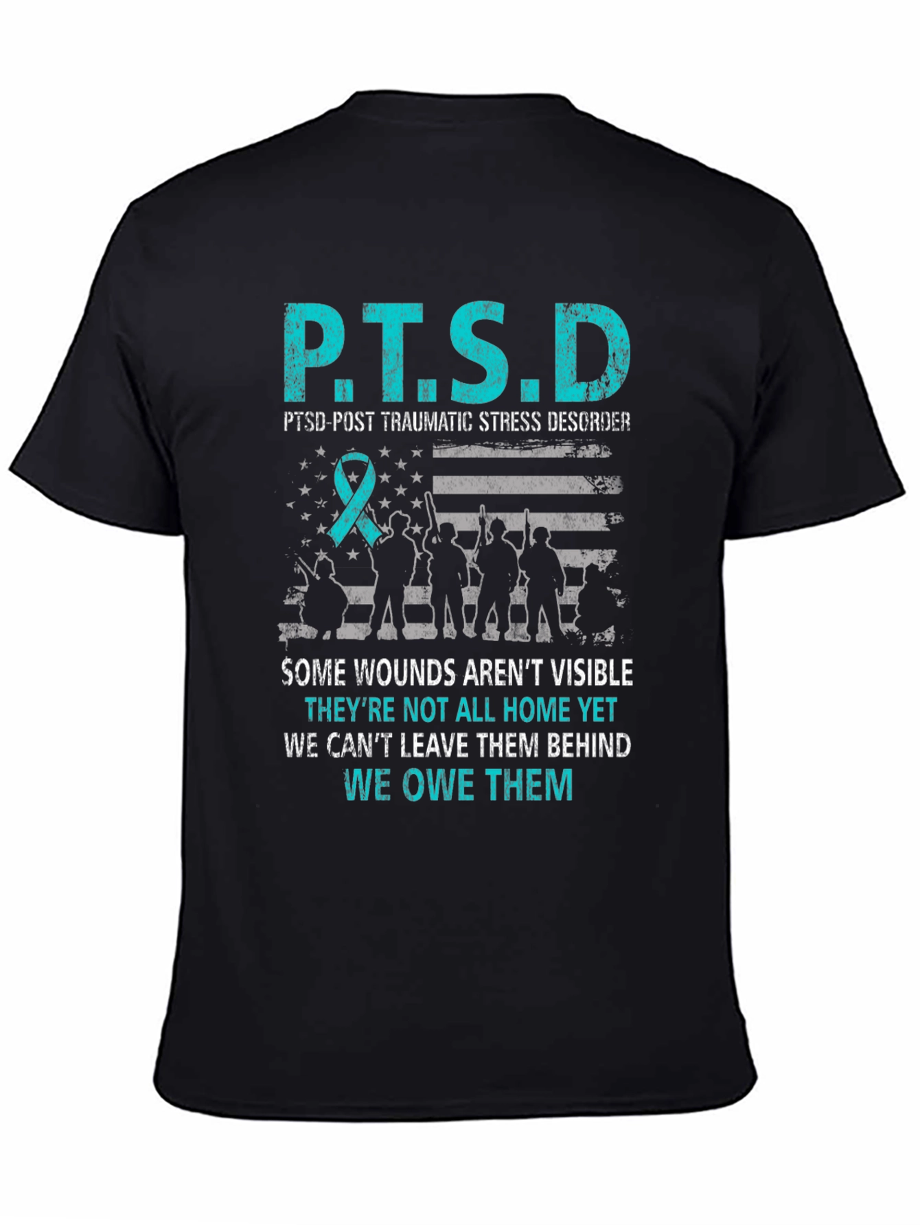 P.T.S.D. Awareness Graphic T-Shirt