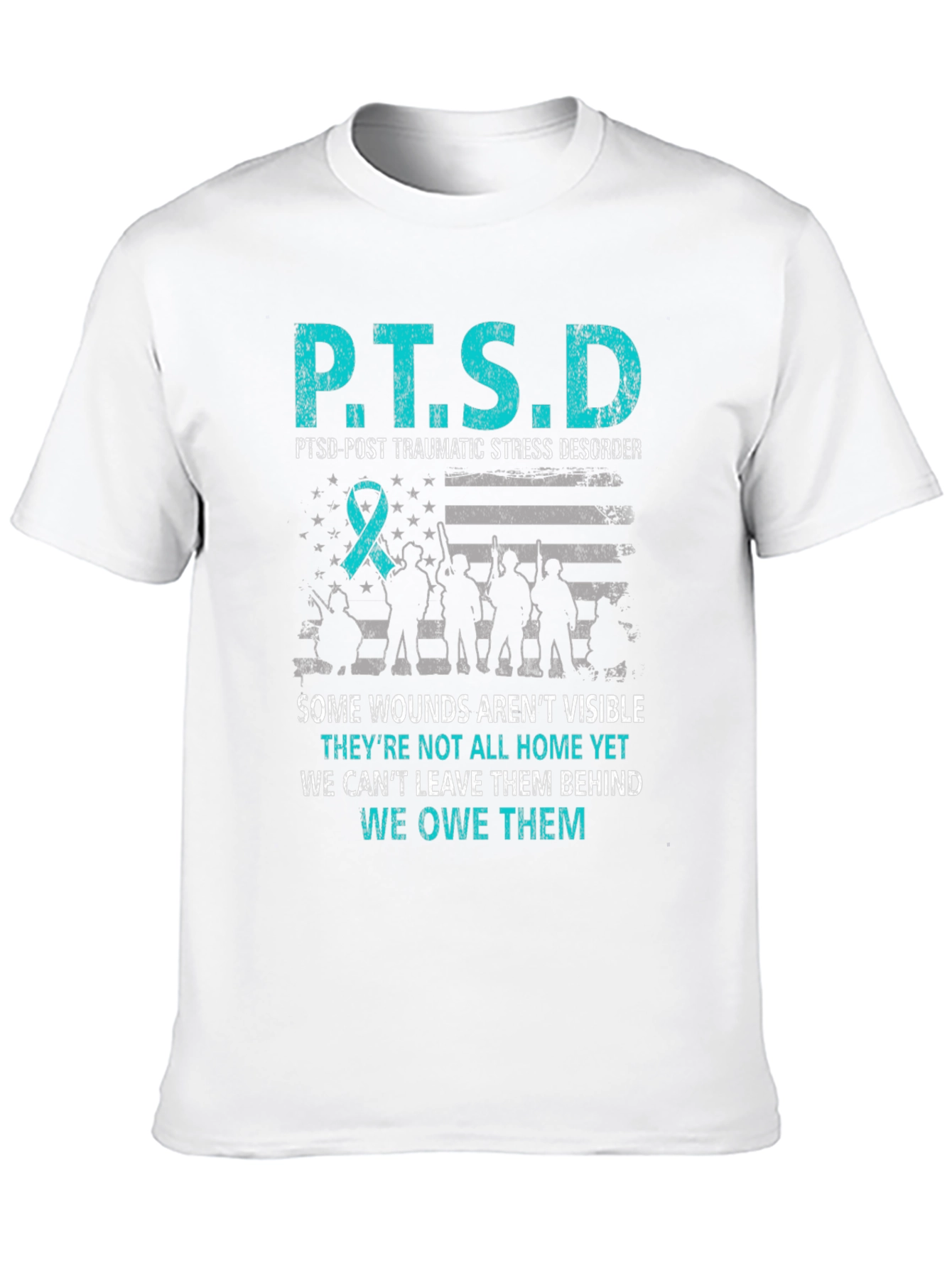 P.T.S.D. Awareness Graphic T-Shirt
