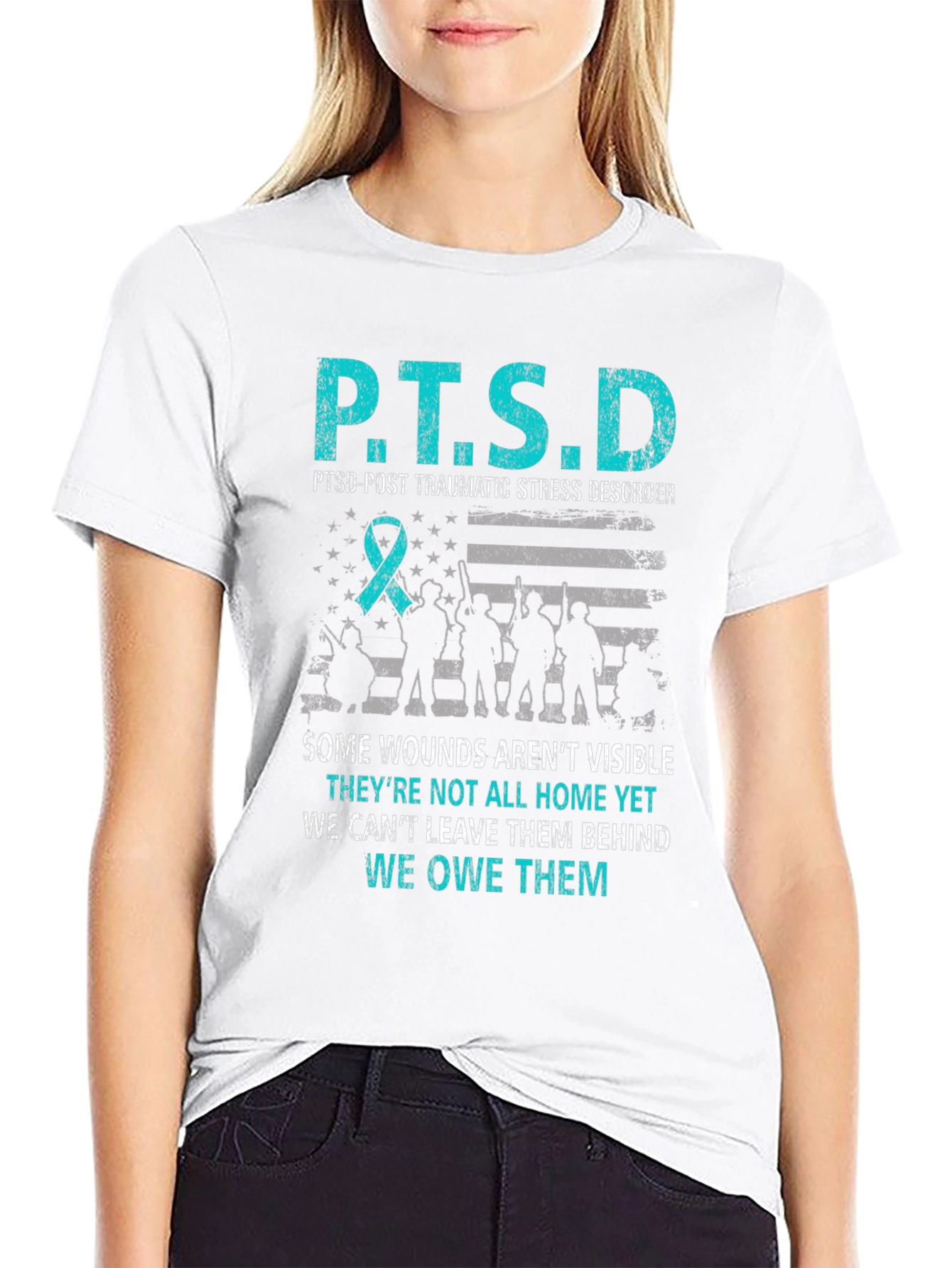 P.T.S.D. Awareness Graphic T-Shirt