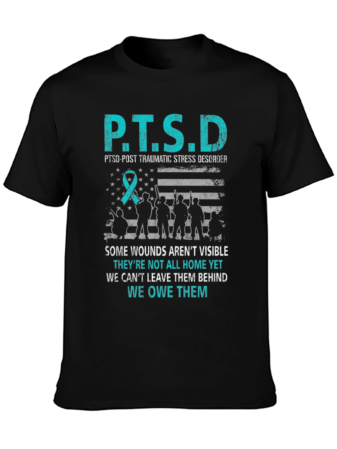 P.T.S.D. Awareness Graphic T-Shirt