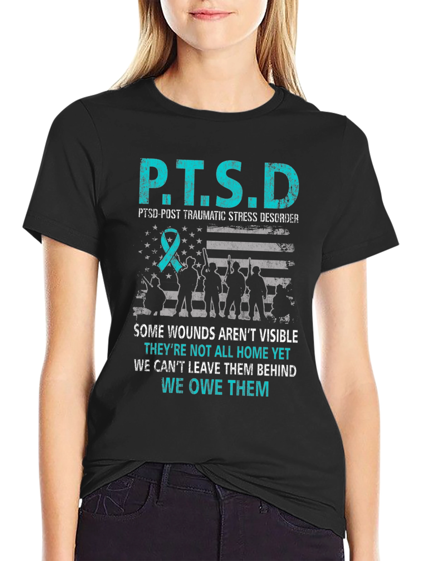 P.T.S.D. Awareness Graphic T-Shirt