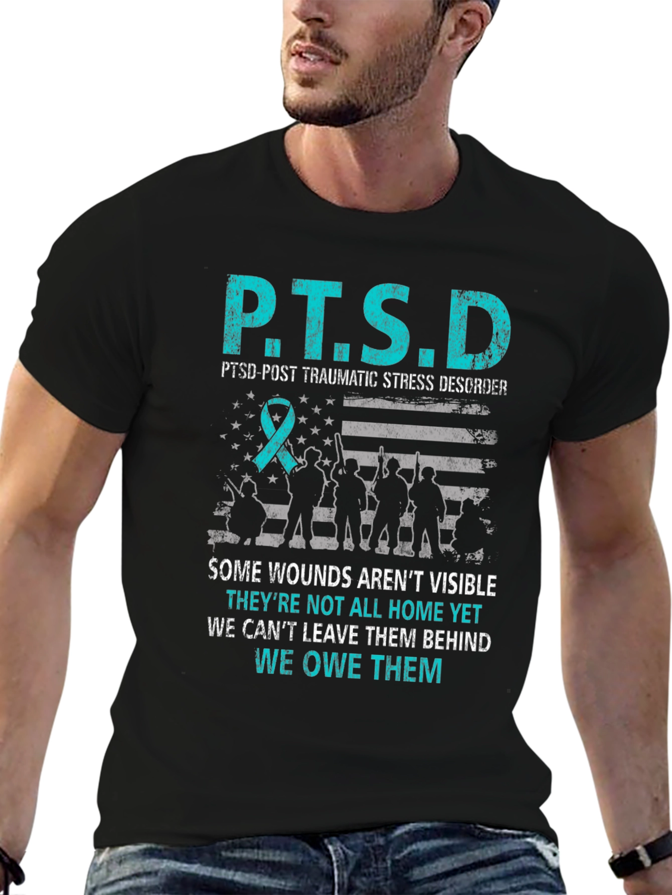 P.T.S.D. Awareness Graphic T-Shirt