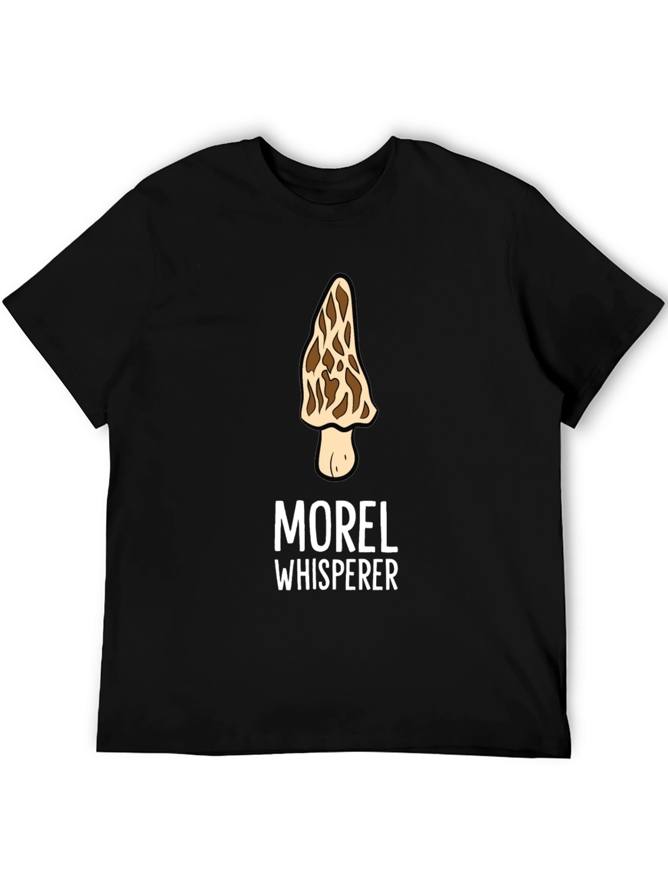 Morel Whisperer T-Shirt - Mushroom Hunting Shirt