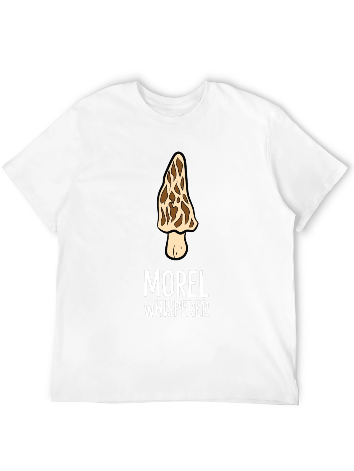 Morel Whisperer T-Shirt - Mushroom Hunting Shirt