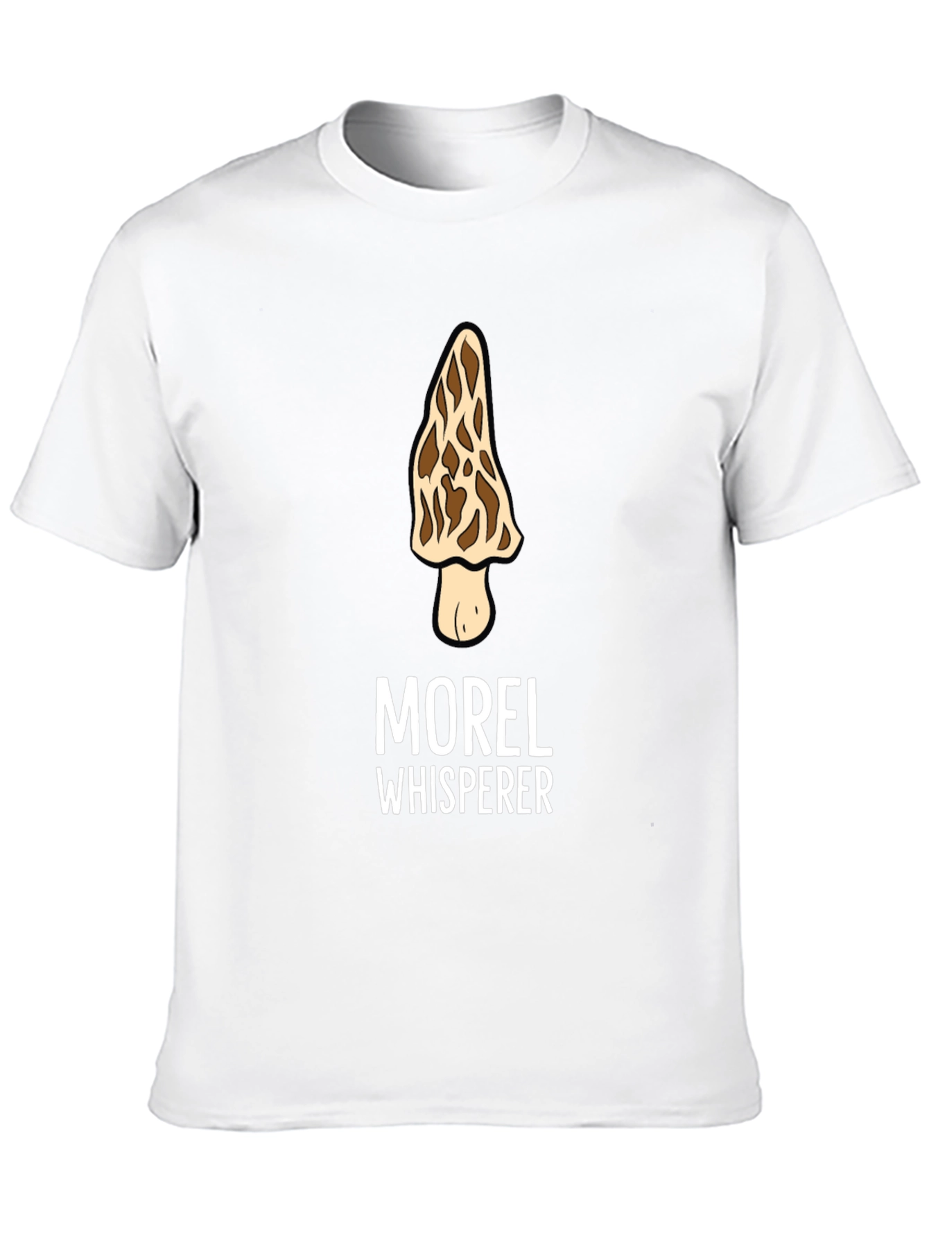 Morel Whisperer T-Shirt - Mushroom Hunting Shirt
