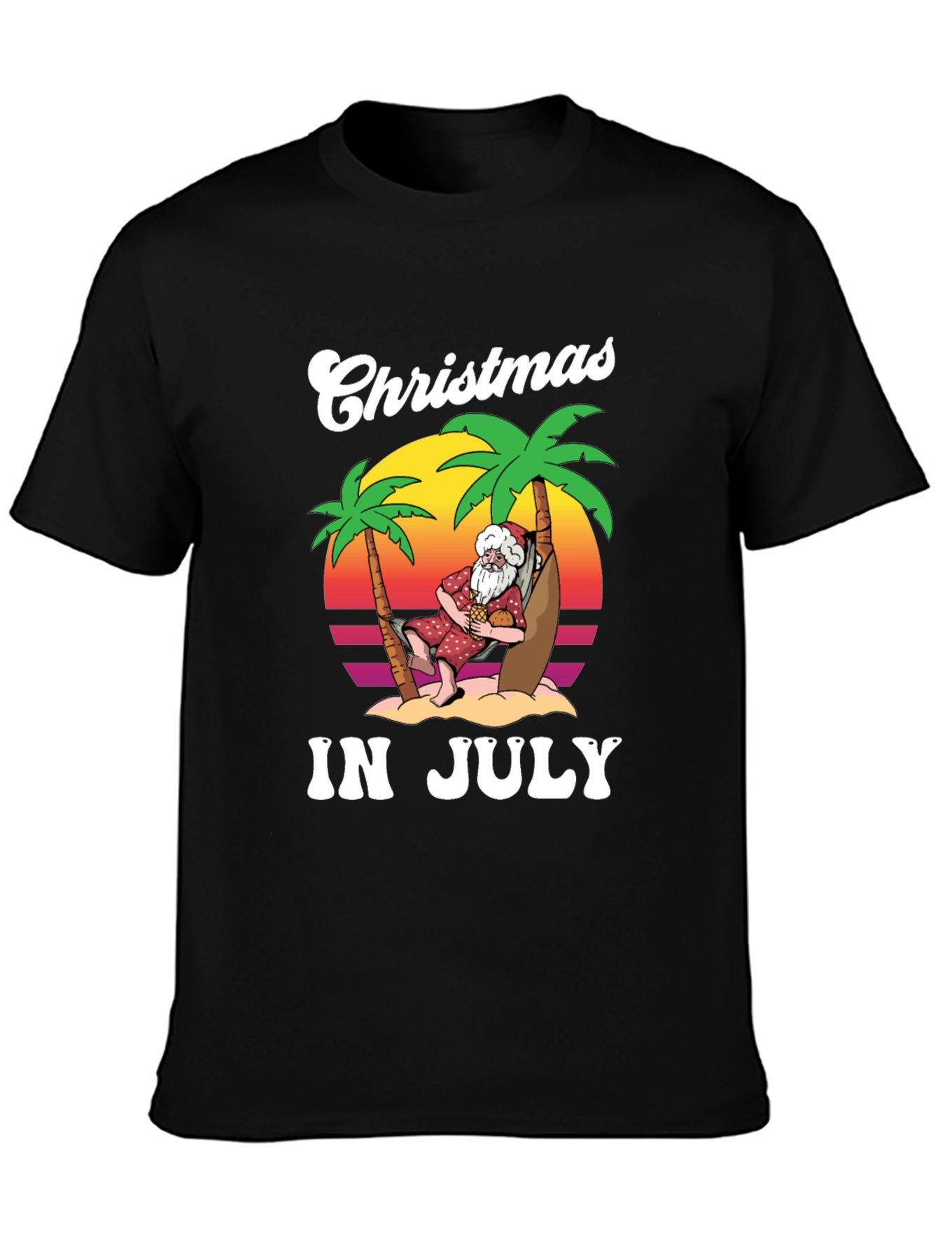 Christmas In July Graphic T-Shirt